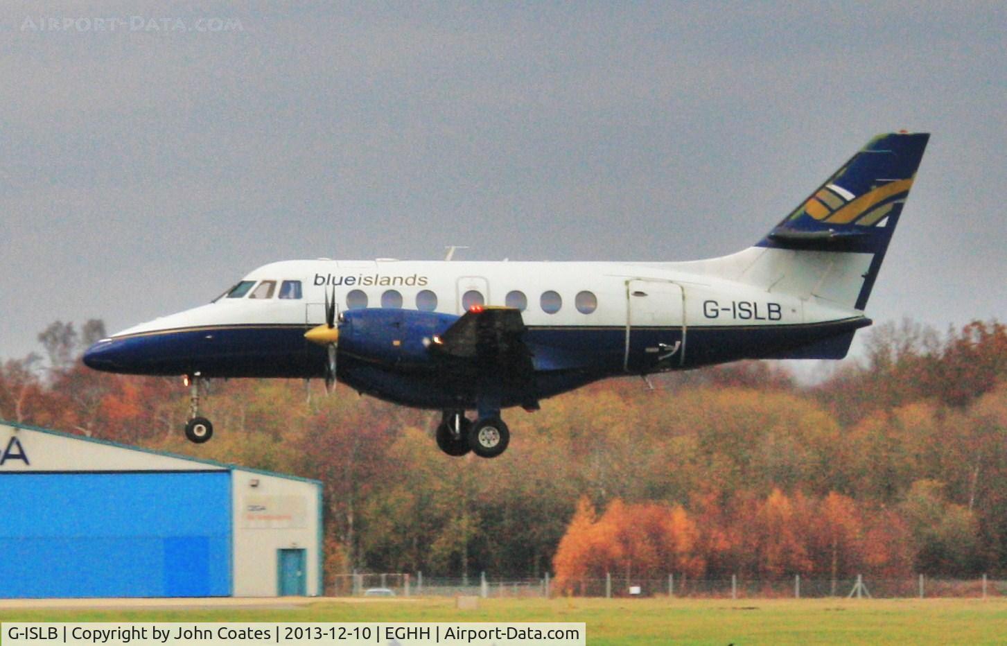 G-ISLB, 1990 British Aerospace BAe-3202 Jetstream 32 C/N 871, Arriving for repaint.