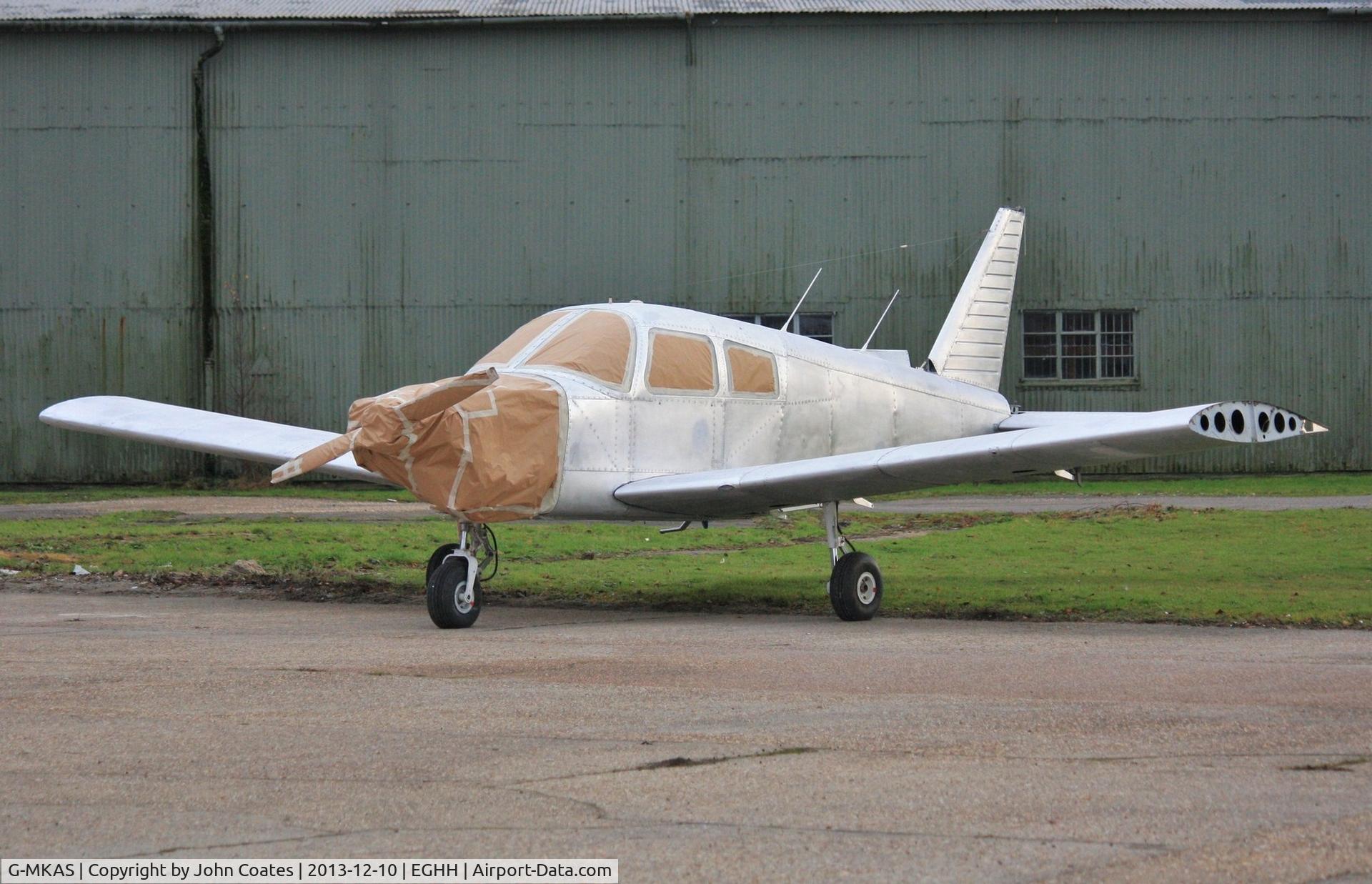 G-MKAS, 1974 Piper PA-28-140 Cherokee Cruiser C/N 28-7425338, Ready for paint.