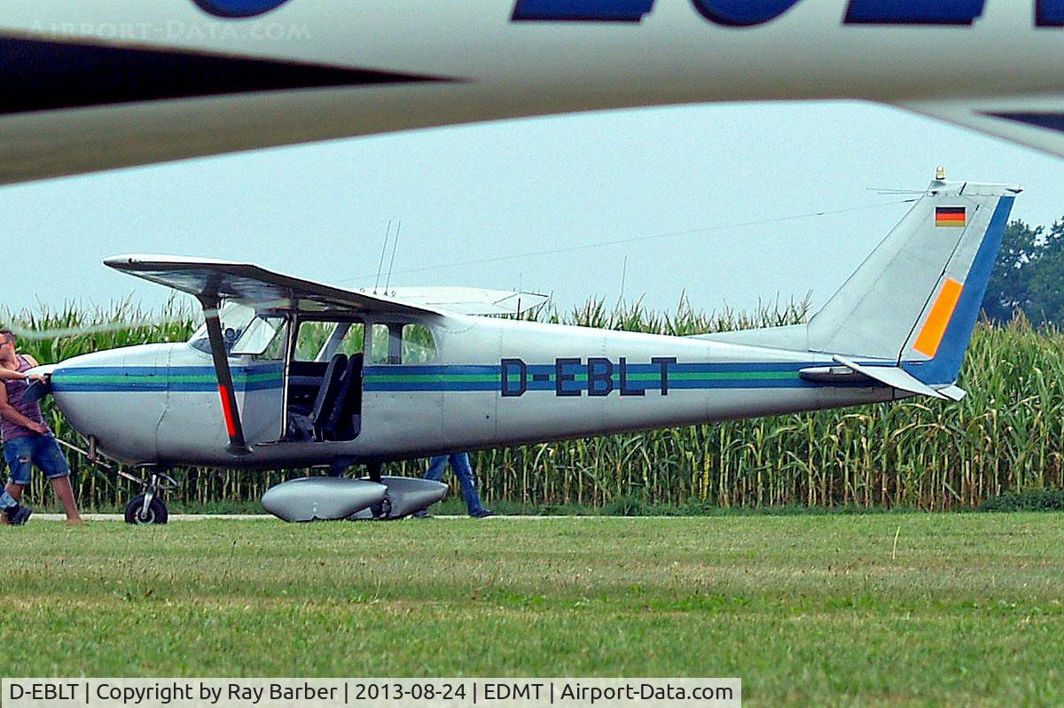 D-EBLT, 1961 Cessna 172B C/N 17248473, Cessna 172B Skyhawk [172-48473] Tannheim~D 24/08/2013
