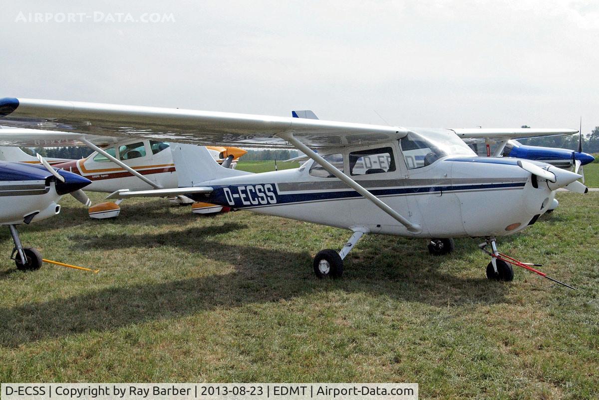 D-ECSS, 1972 Reims F172L Skyhawk Skyhawk C/N F17200844, R/Cessna F.172L Skyhawk [0844] Tannheim~D 23/08/2013