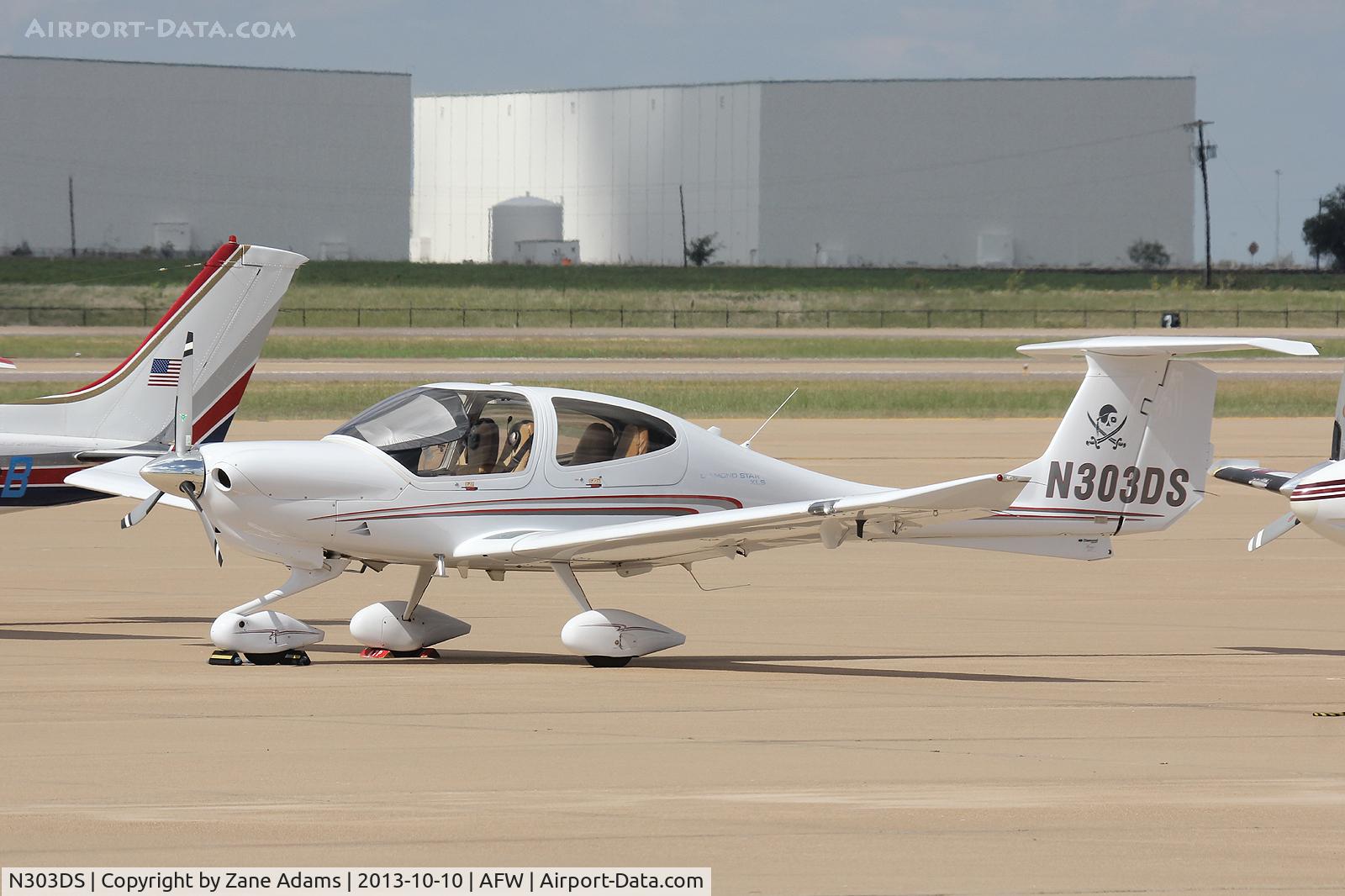 N303DS, 2008 Diamond DA-40 Diamond Star C/N 40.960, At Fort Worth Alliance Airport