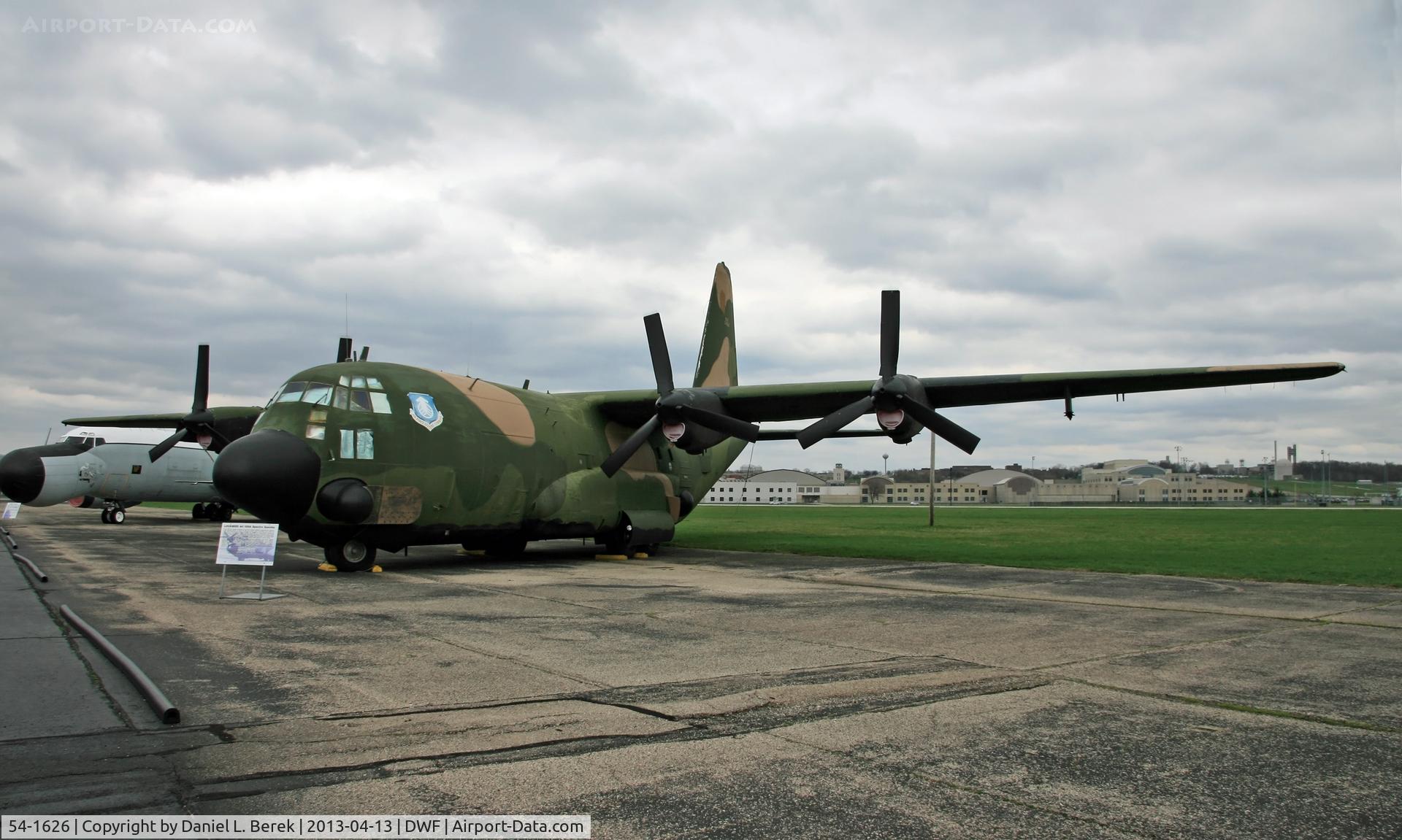 54-1626, 1954 Lockheed AC-130A-LM Hercules C/N 182-3013, This Hercules was modified as a gunship for the Vietnam War.