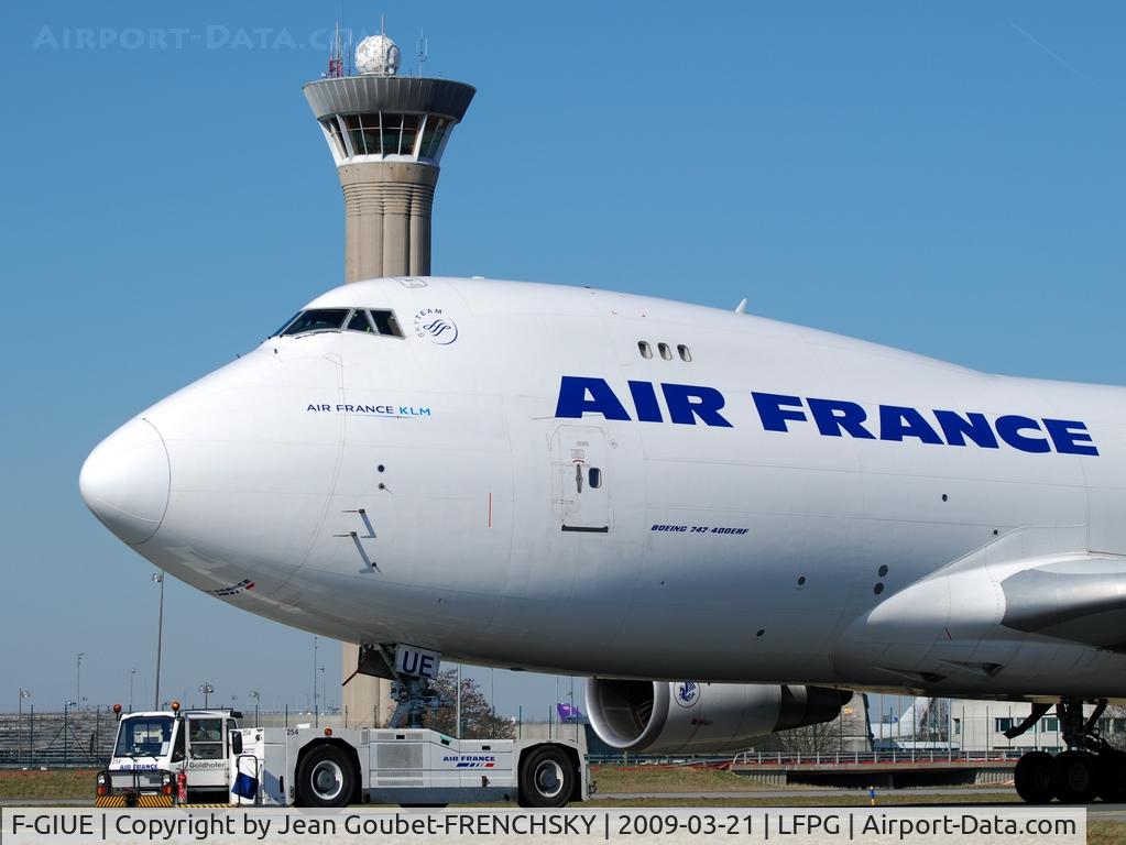 F-GIUE, 2005 Boeing 747-428F/ER/SCD C/N 33097, ex Air France Cargo, now Air Bridge Cargo VQ-BGY