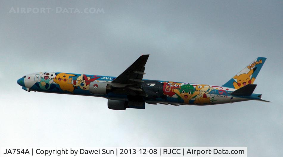 JA754A, 1998 Boeing 777-381 C/N 27939, JA754A