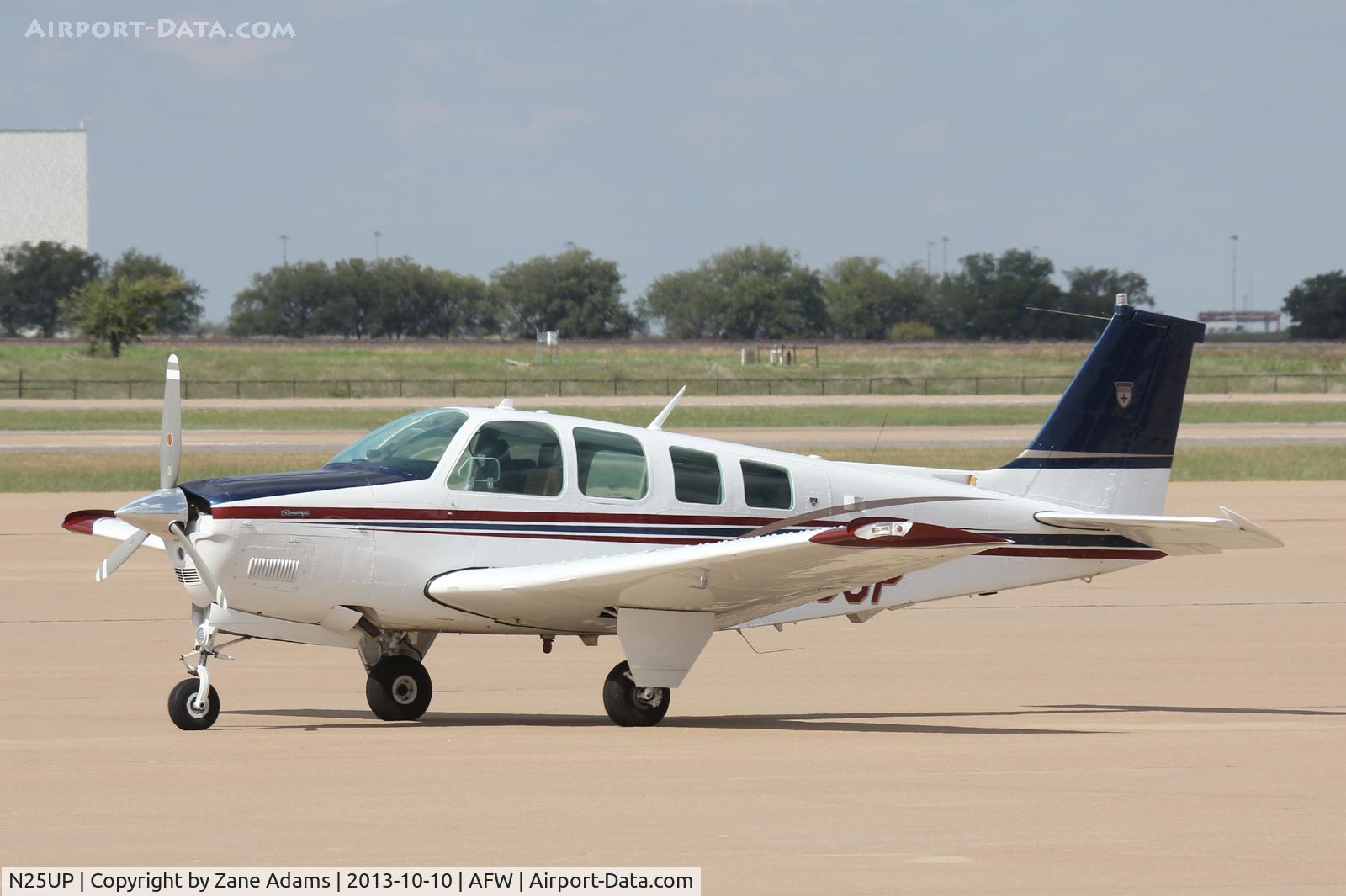 N25UP, 1977 Beech A36 Bonanza 36 C/N E-987, At Alliance Airport - Fort Worth, TX