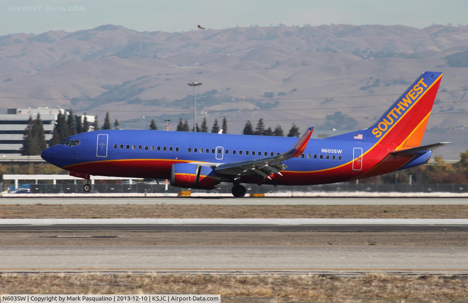 N603SW, 1995 Boeing 737-3H4 C/N 27954, Boeing 737-300