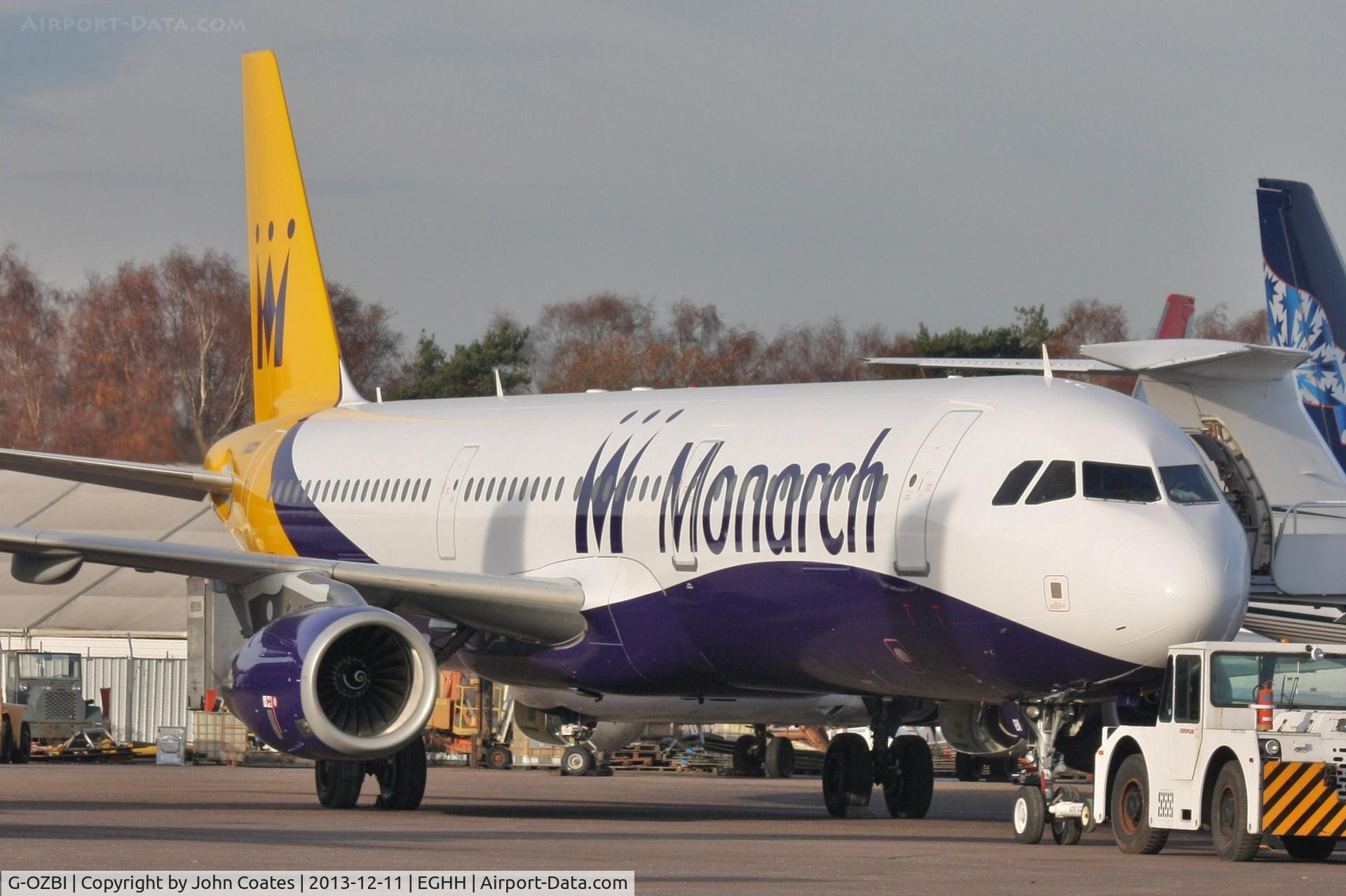 G-OZBI, 2007 Airbus A321-231 C/N 2234, Just painted into latest livery