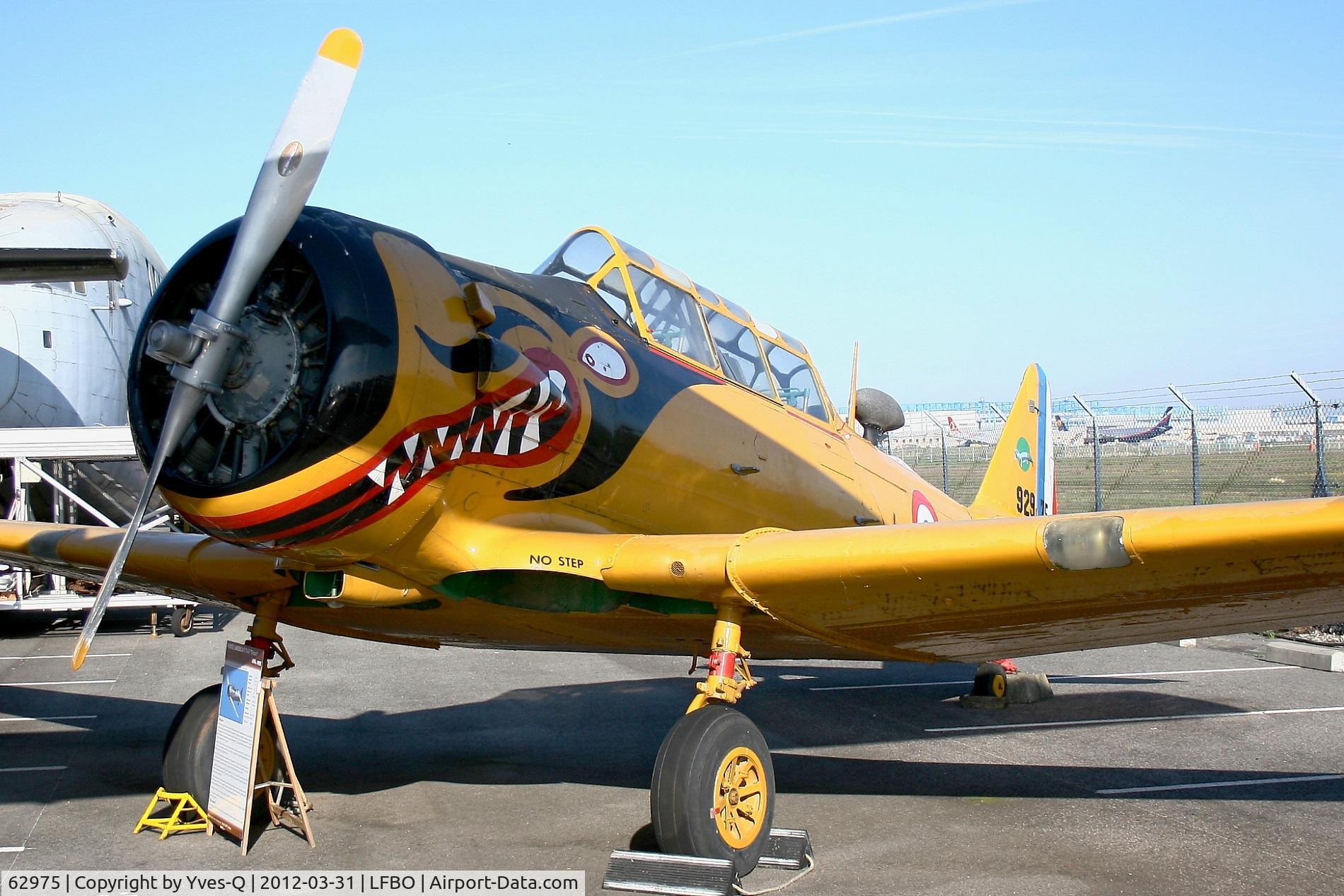 62975, 1950 North American T-6G Texan C/N 168-79, North American T-6G Texan (cn 168-79), Les Ailes Anciennes Toulouse-Blagnac