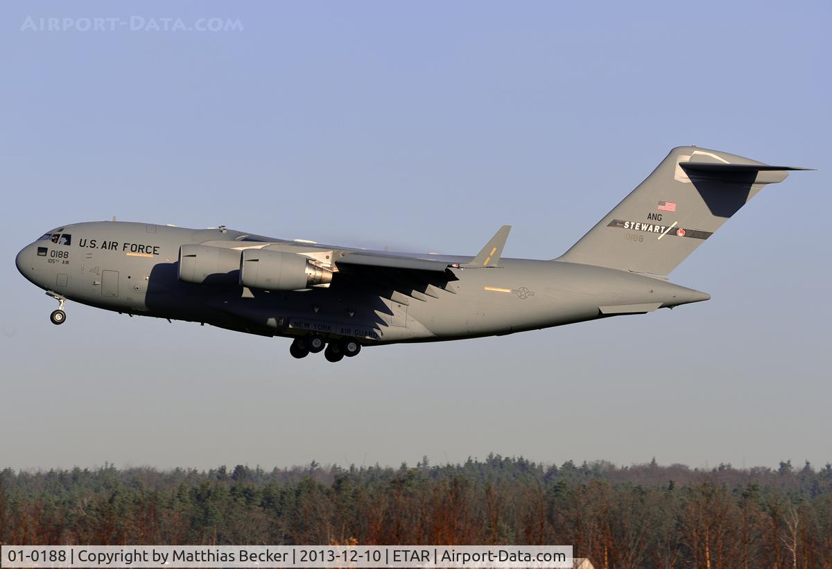 01-0188, 2001 Boeing C-17A Globemaster III C/N P-88, 01-0188