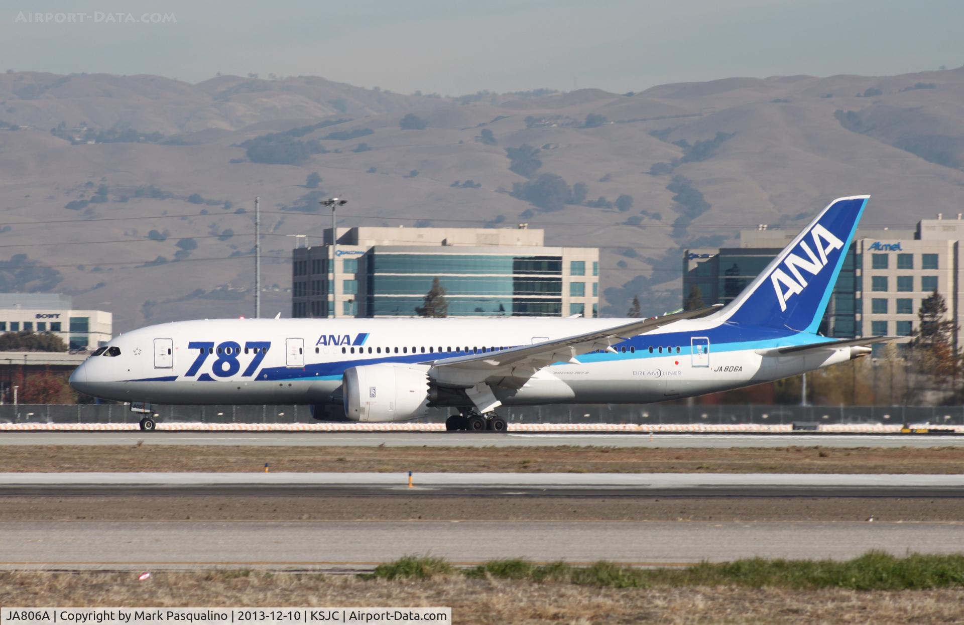 JA806A, 2012 Boeing 787-8 Dreamliner C/N 34515, Boeing 787-8