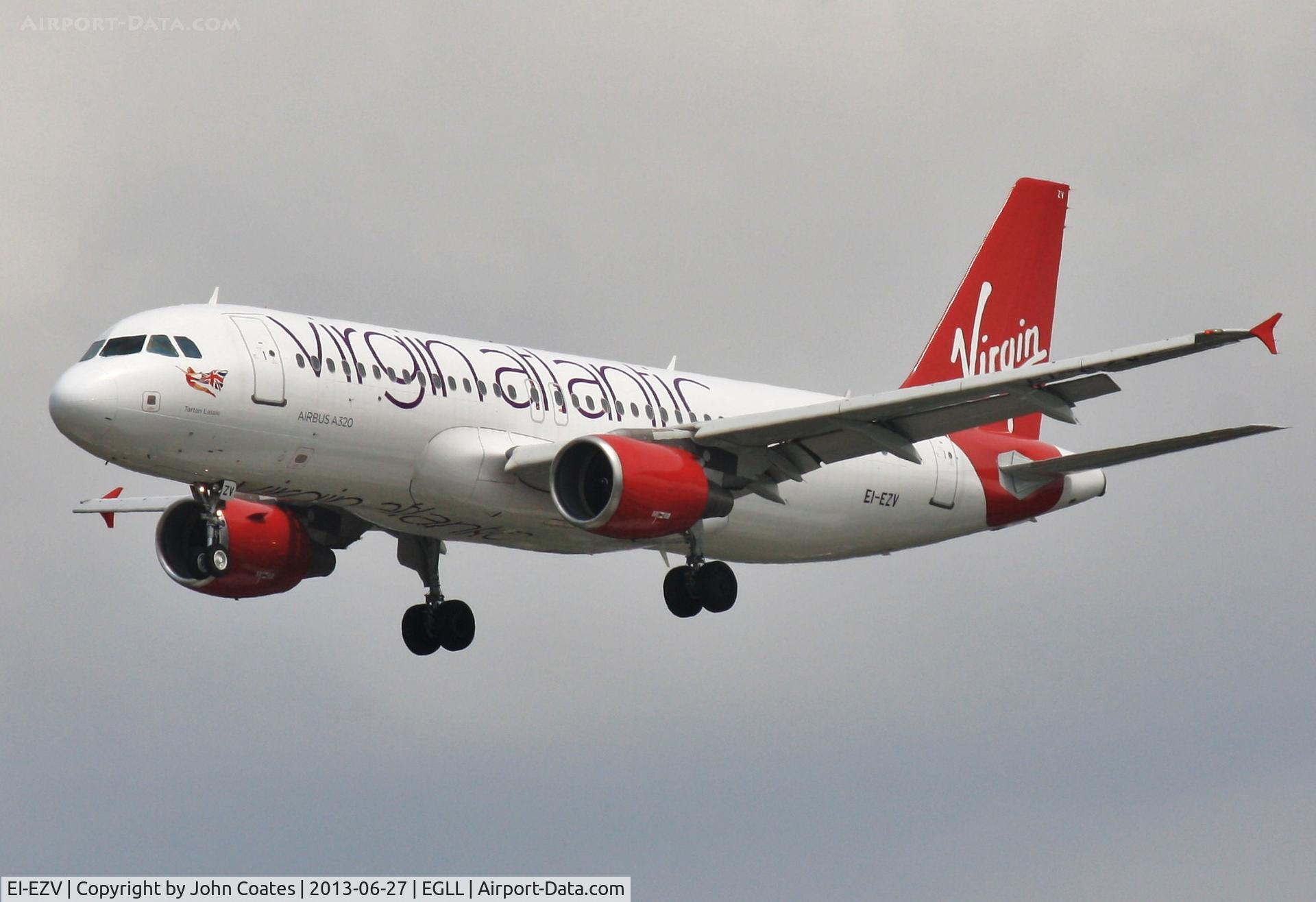 EI-EZV, 2003 Airbus A320-214 C/N 2001, On approach to 27L