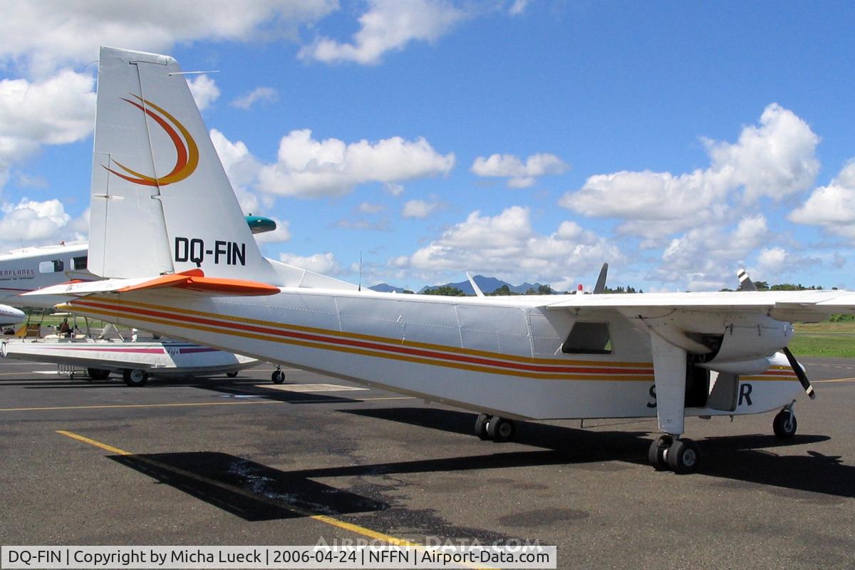 DQ-FIN, 1970 Britten-Norman BN-2A-26 Islander C/N 159, At Nadi