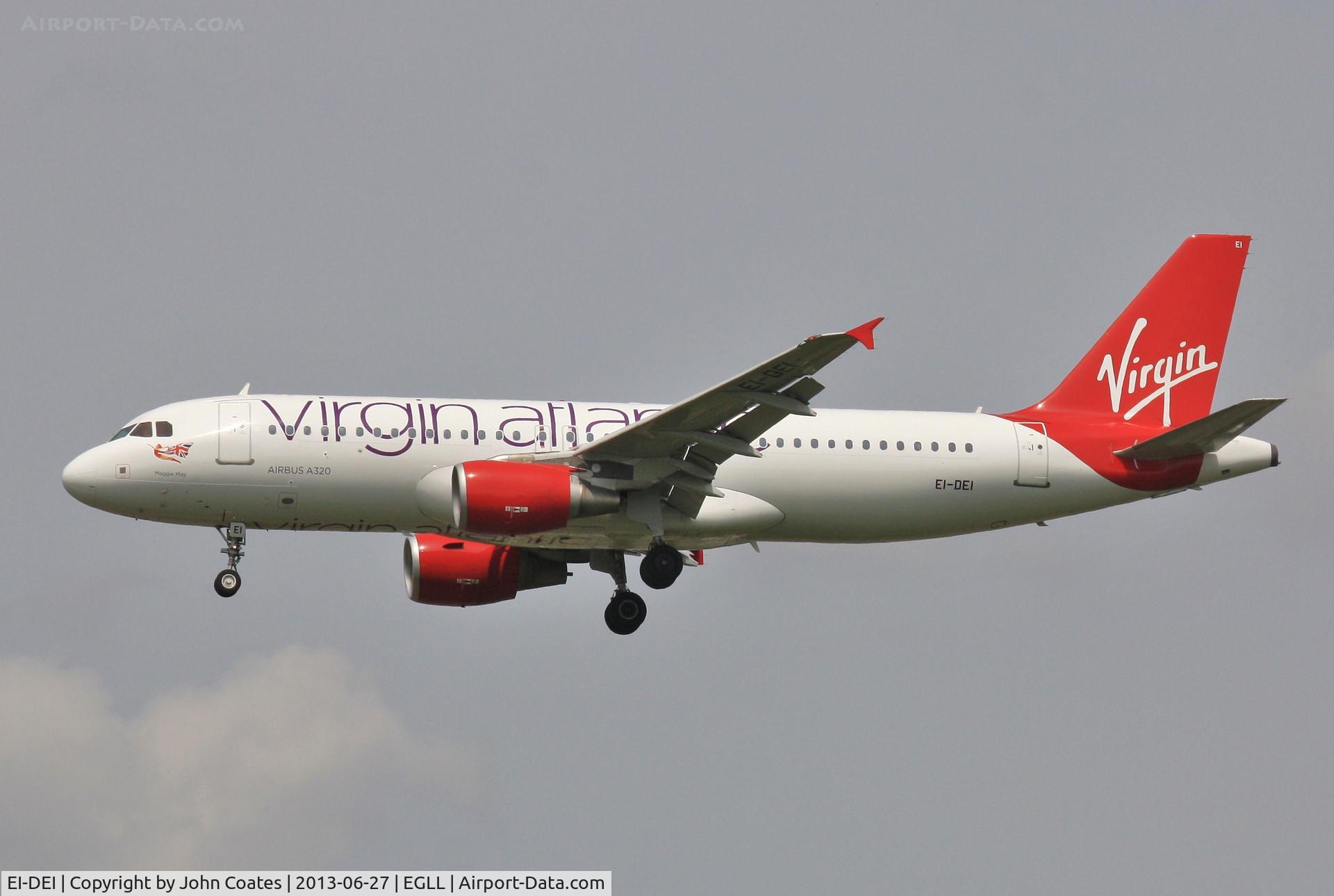 EI-DEI, 2005 Airbus A320-214 C/N 2374, Second arrival of DEI that morning