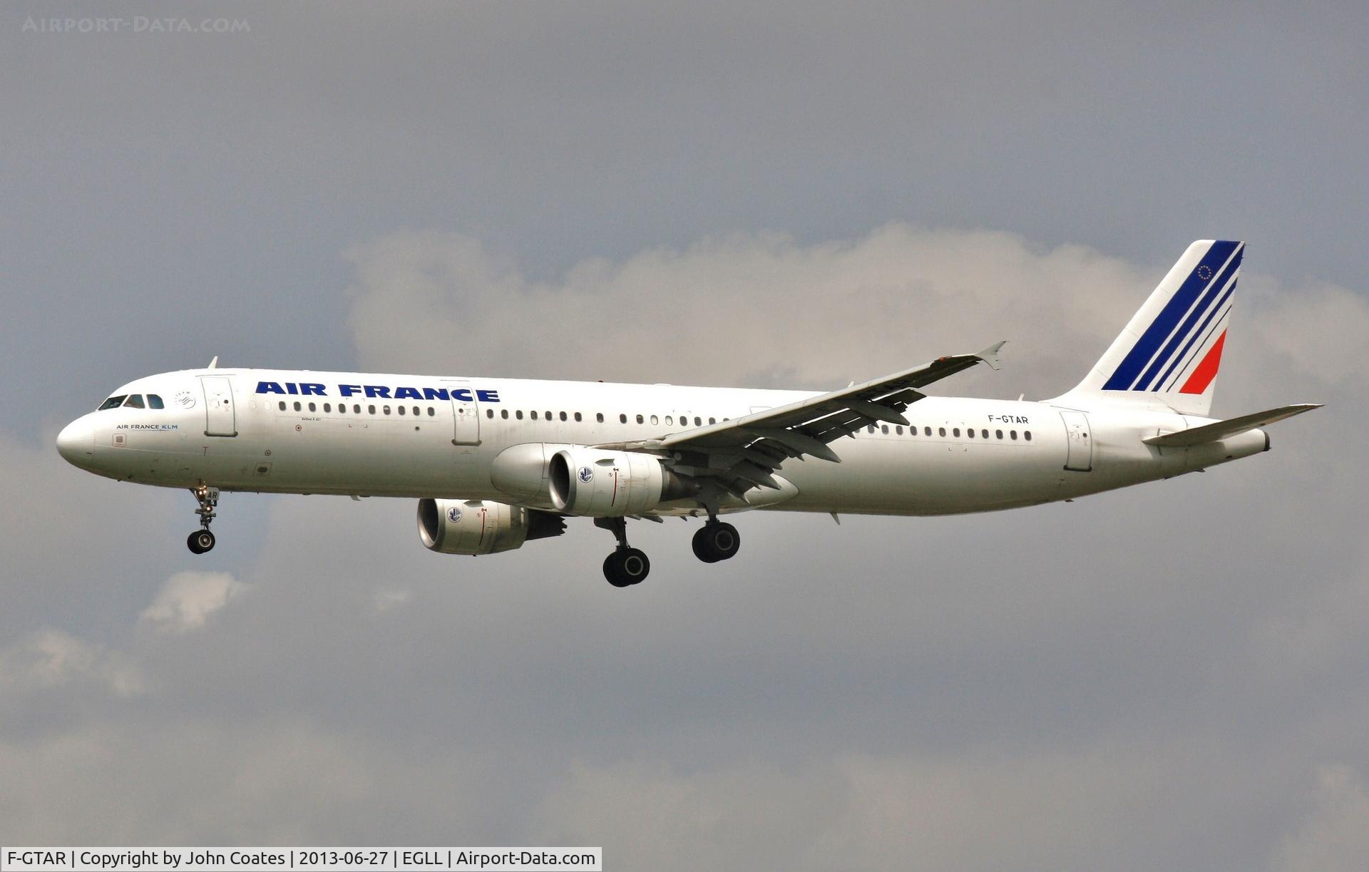 F-GTAR, 2008 Airbus A321-212 C/N 3401, Second arrival of GTAR that morning.