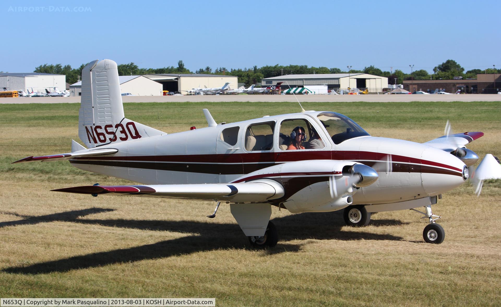 N653Q, 1959 Beech 95 C/N TD-201, Beech 95