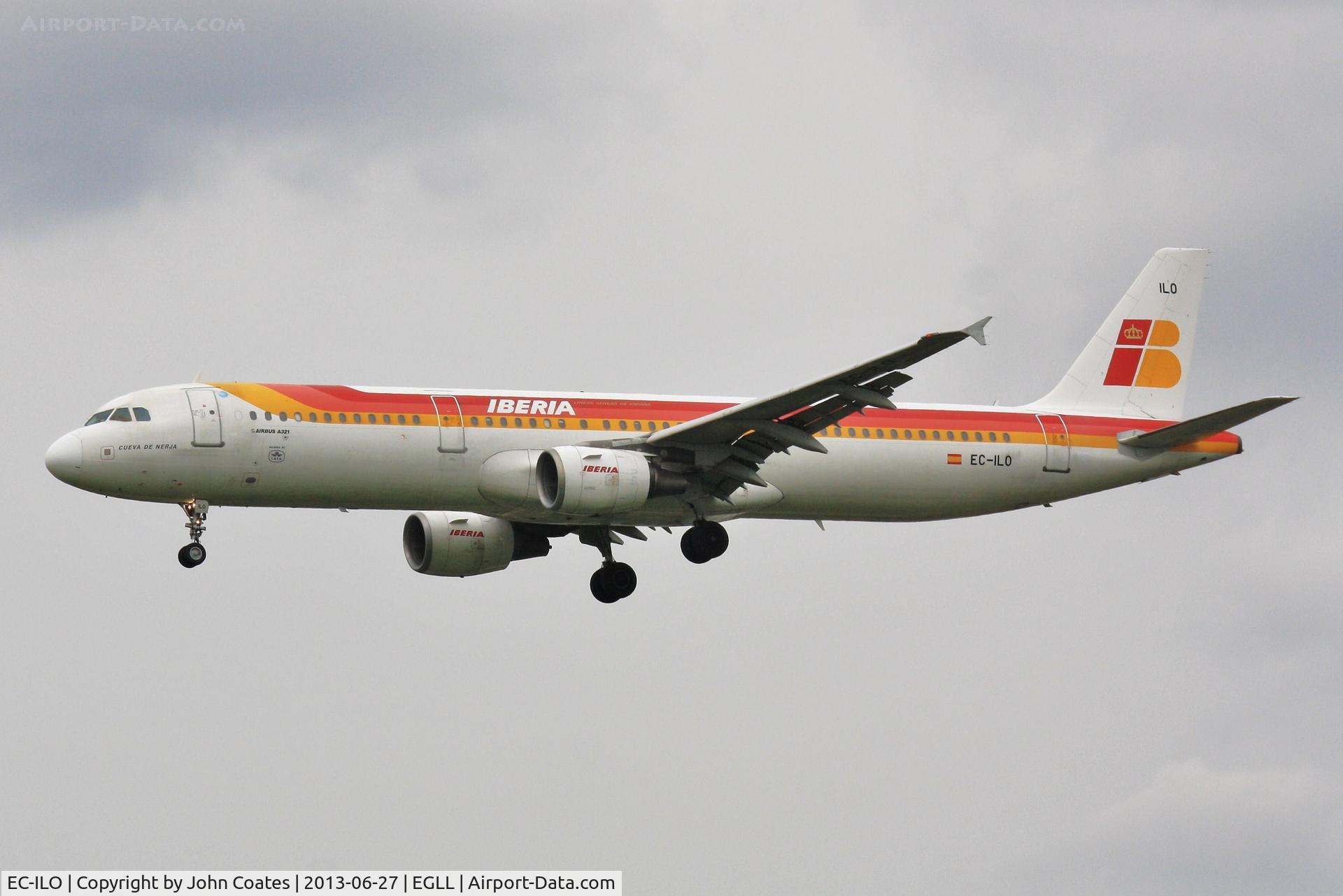 EC-ILO, 2002 Airbus A321-211 C/N 1681, Finals to 27L