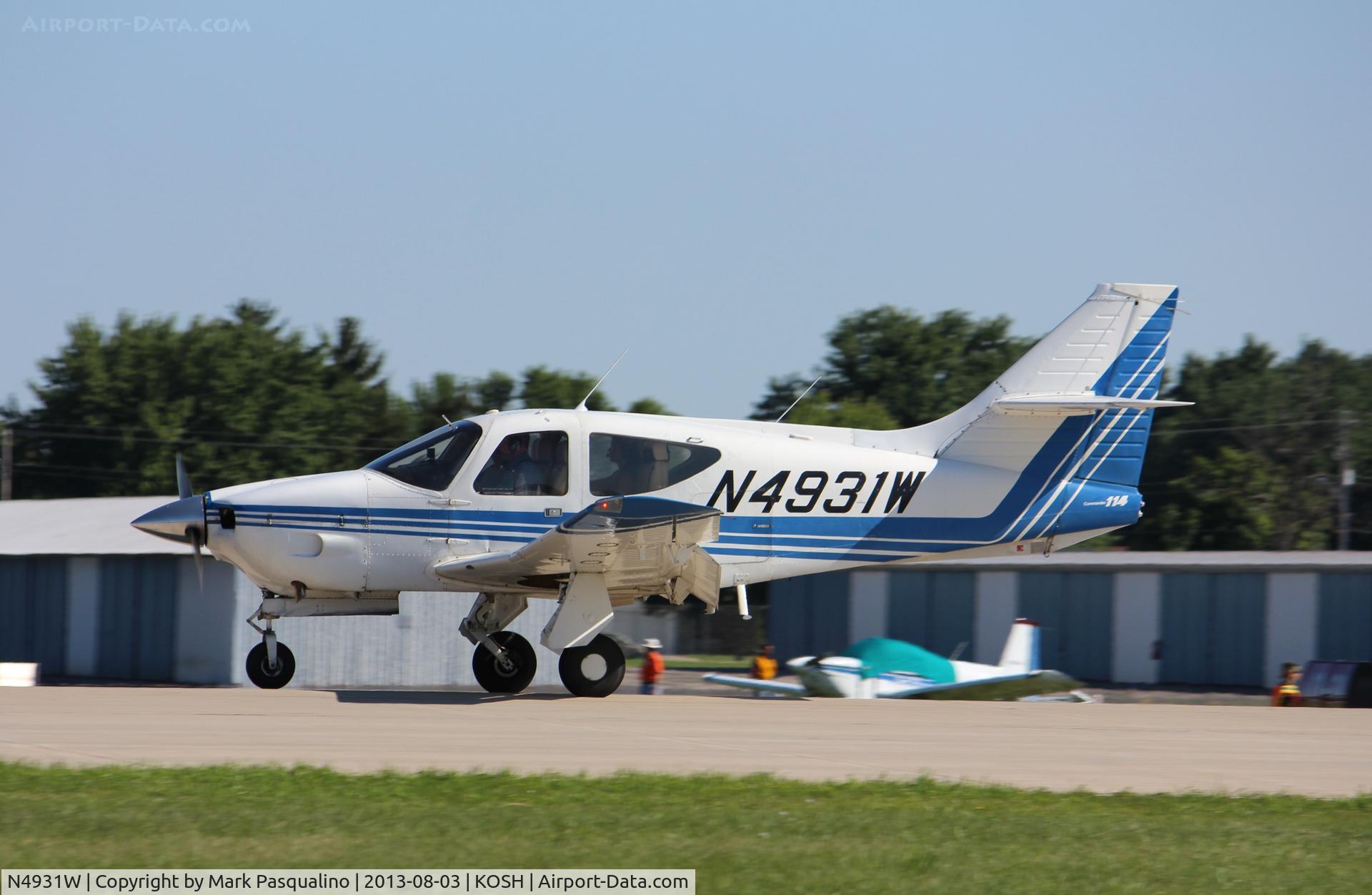 N4931W, 1977 Rockwell International 114 Commander C/N 14254, Rockwell 114