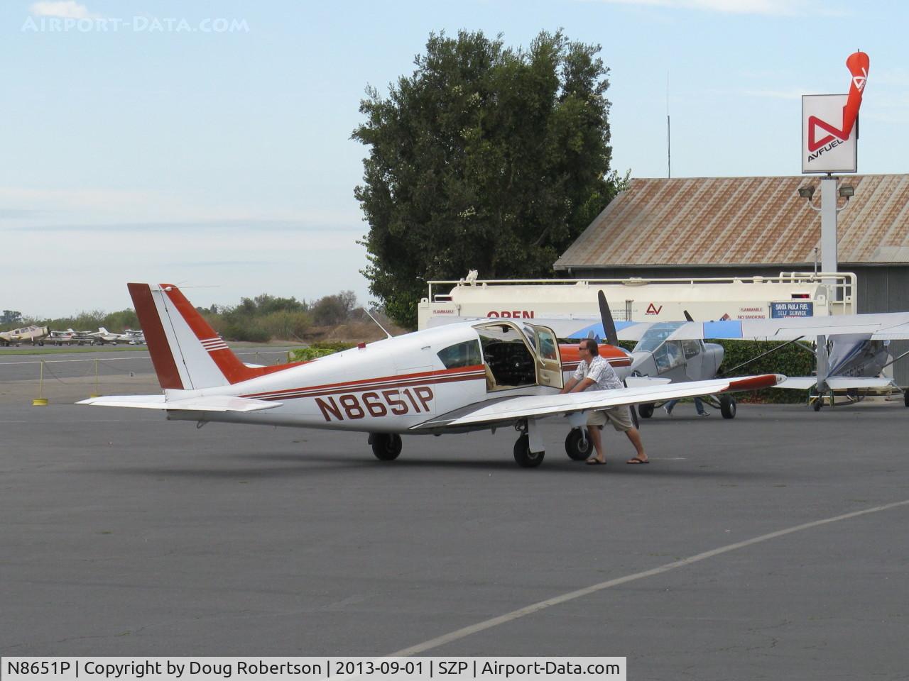 N8651P, 1964 Piper PA-24-260 Comanche C/N 24-4094, 1964 Piper PA-24-260 COMANCHE, Lycoming O-540-E4A5 260 Hp, pushback