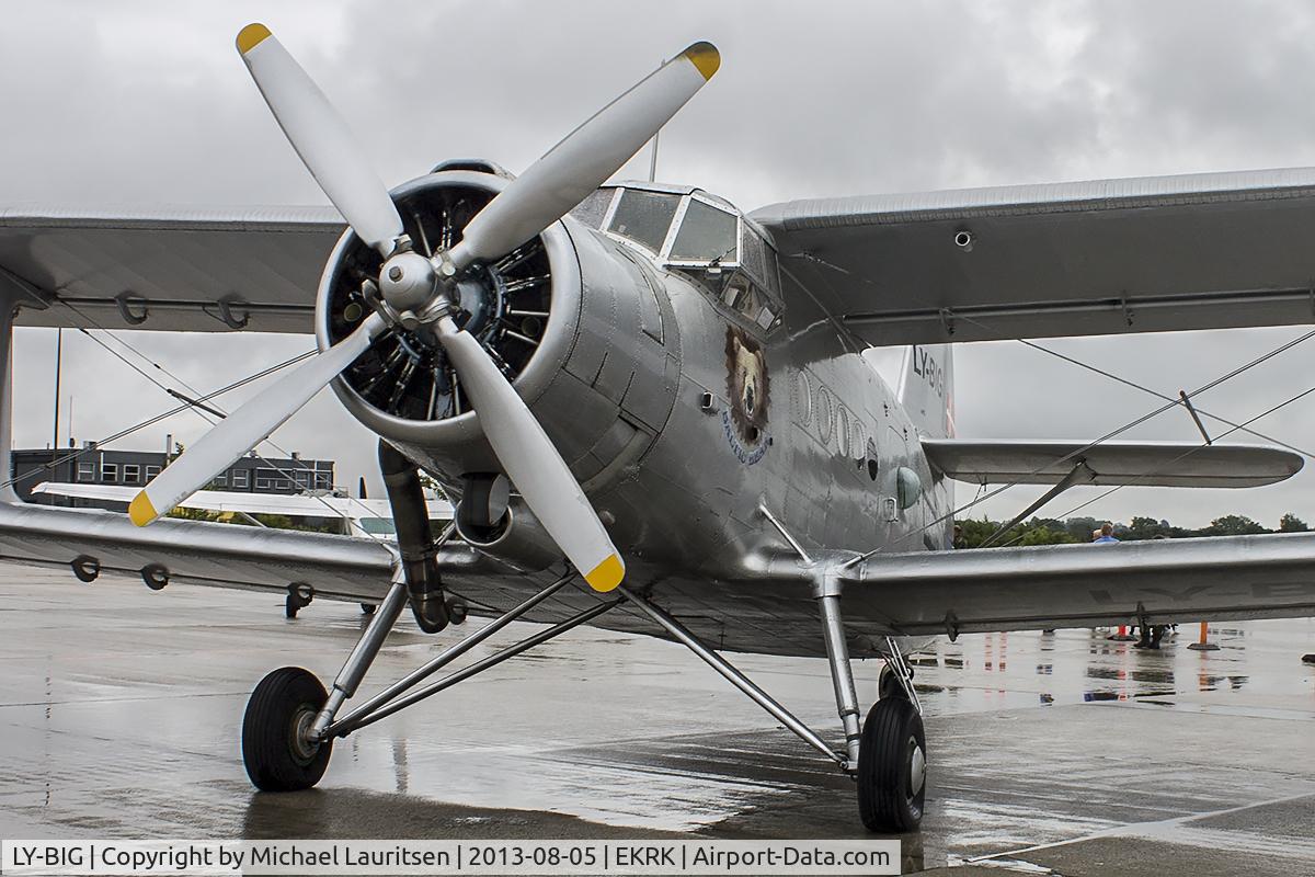LY-BIG, 1989 Antonov An-2T C/N IG236-23, Taken during Roskilde airshow 2013