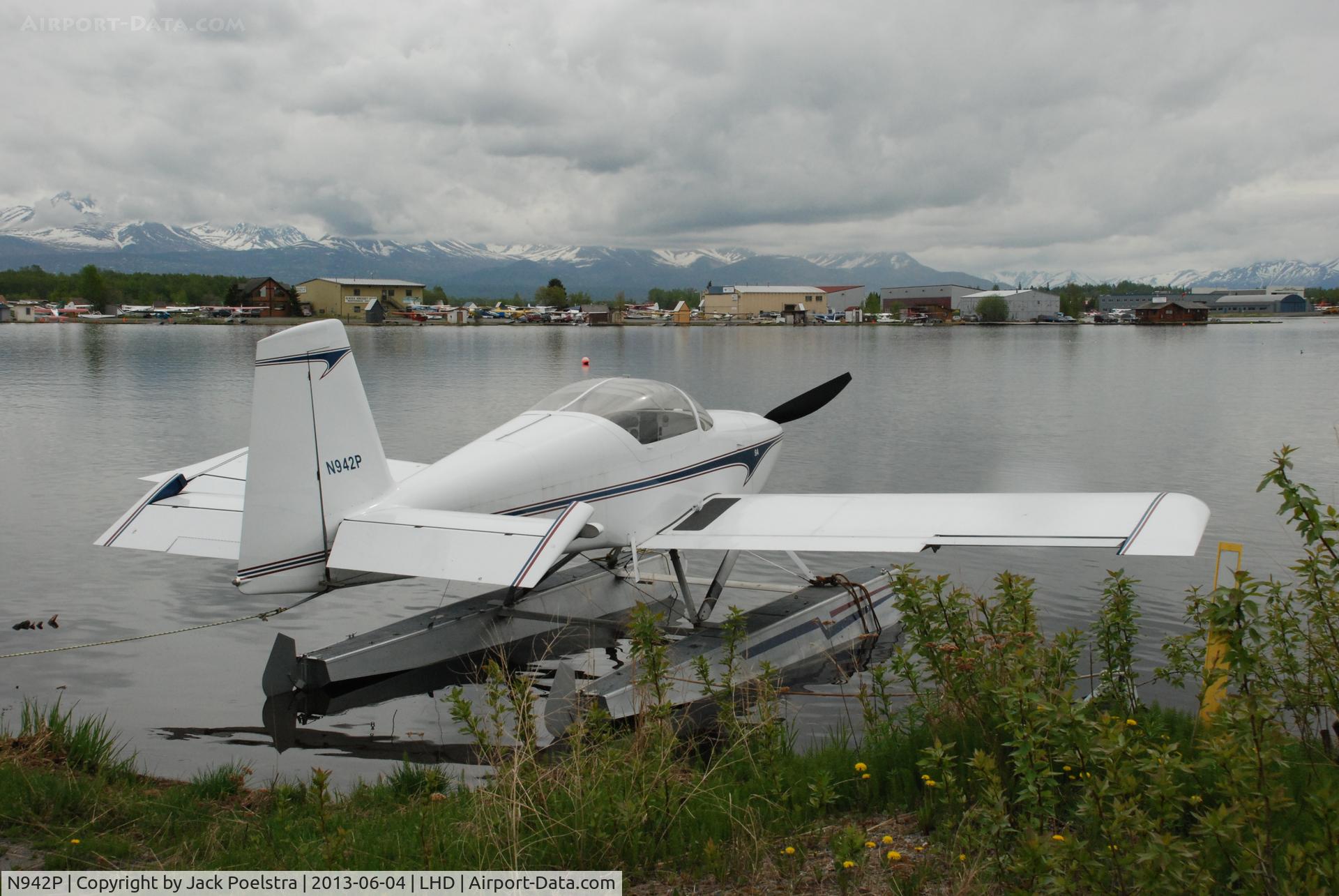 N942P, 2003 Vans RV-9A C/N 90651, RV-9 on floats at lake Hood AK