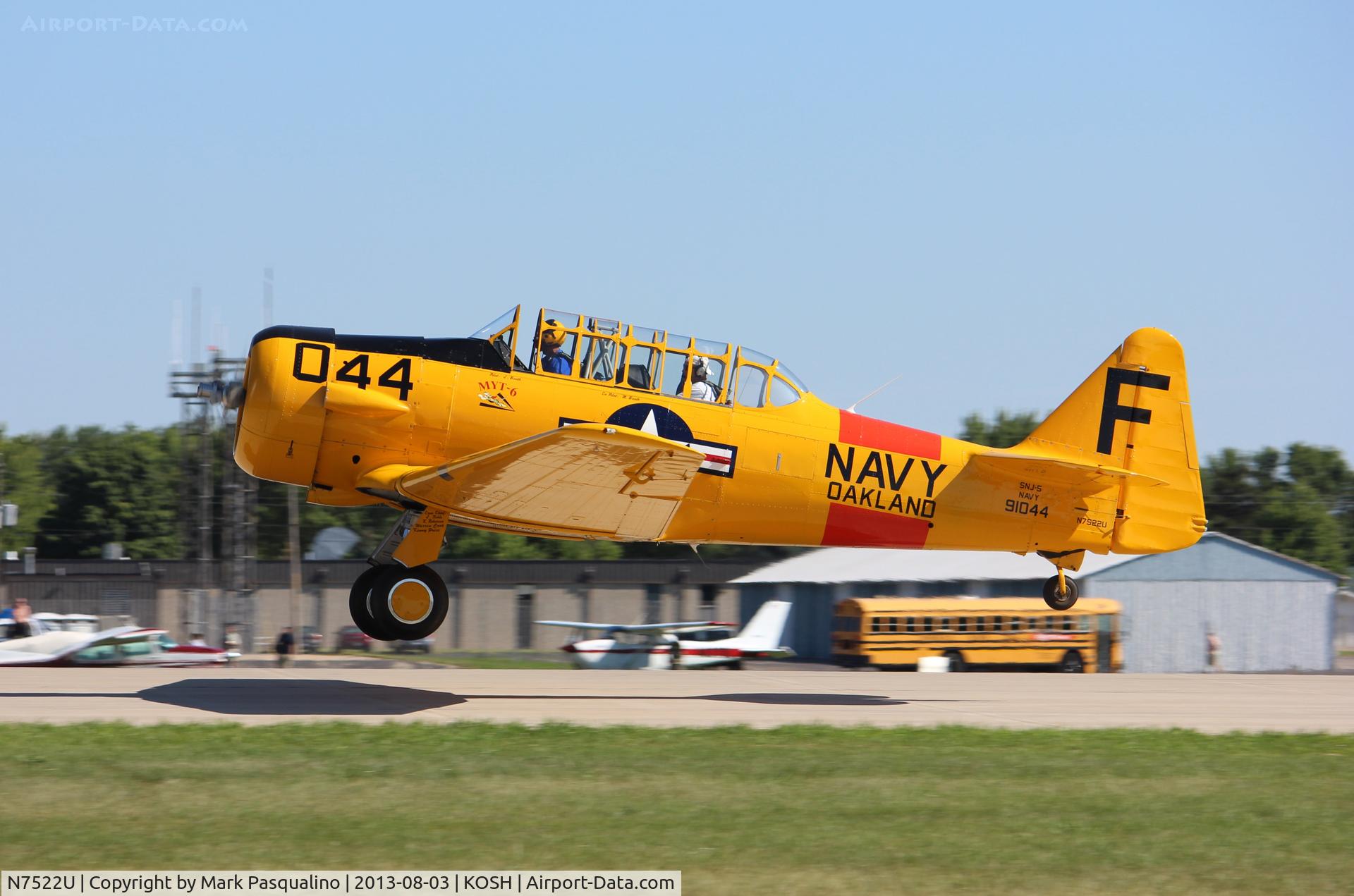 N7522U, 1952 Canadian Car & Foundry Harvard MK IV C/N CCF4-214, Harvard IV