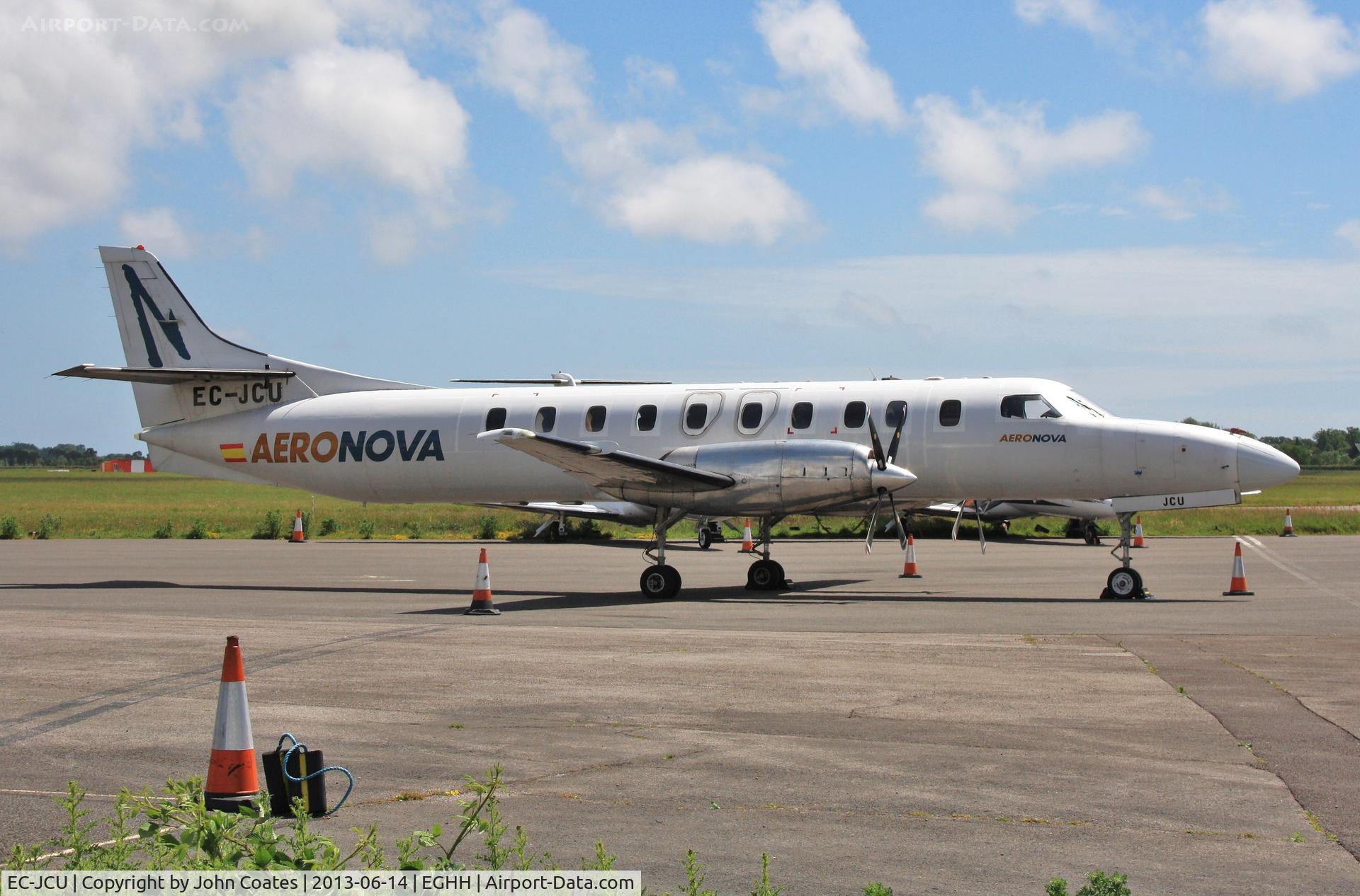 EC-JCU, 1987 Fairchild SA-227AC Metro III C/N AC-679B, Parked at Signatures