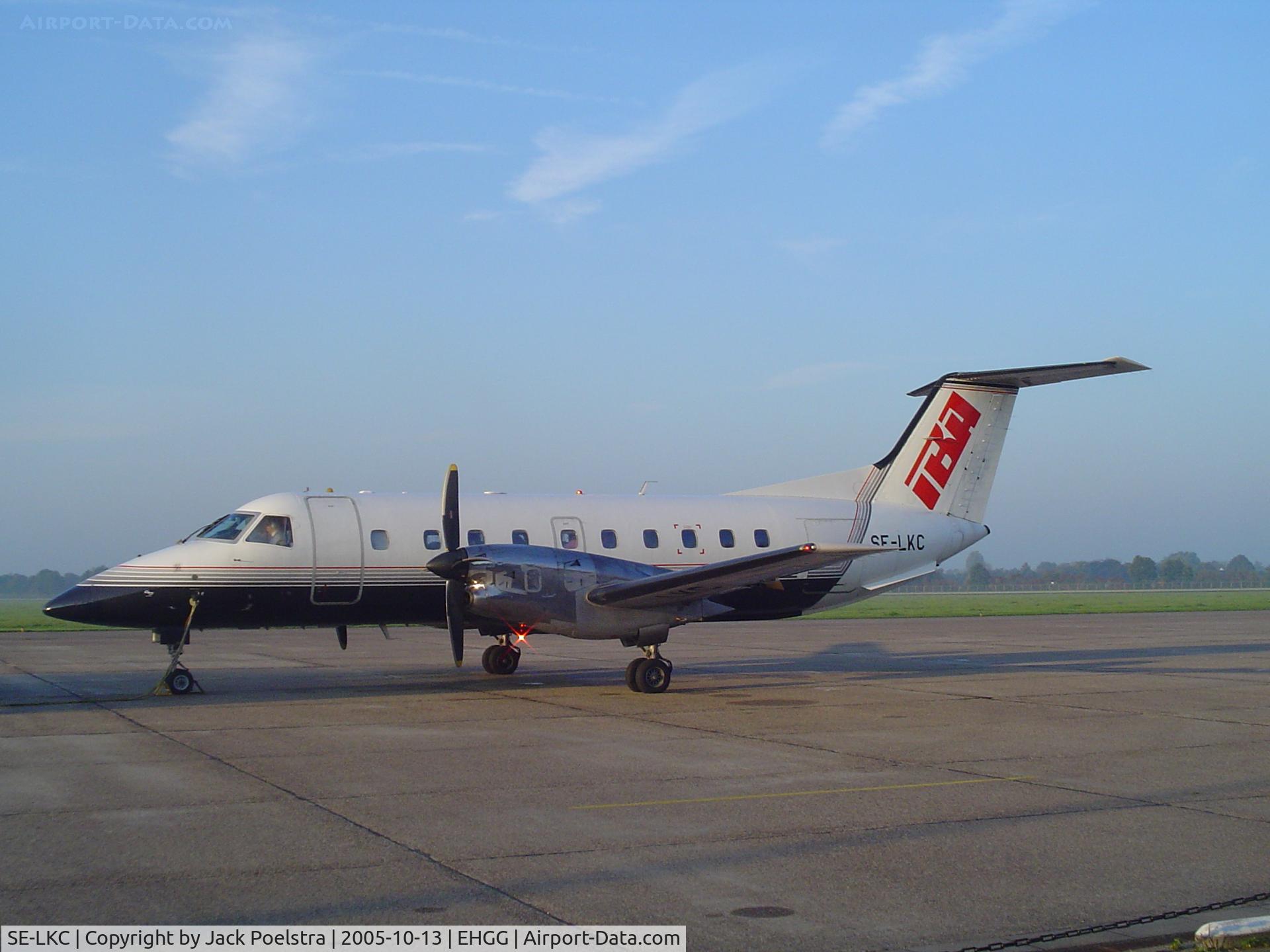 SE-LKC, 1987 Embraer EMB-120ER Brasilia C/N 120046, SE-LKC of IBA at GRQ