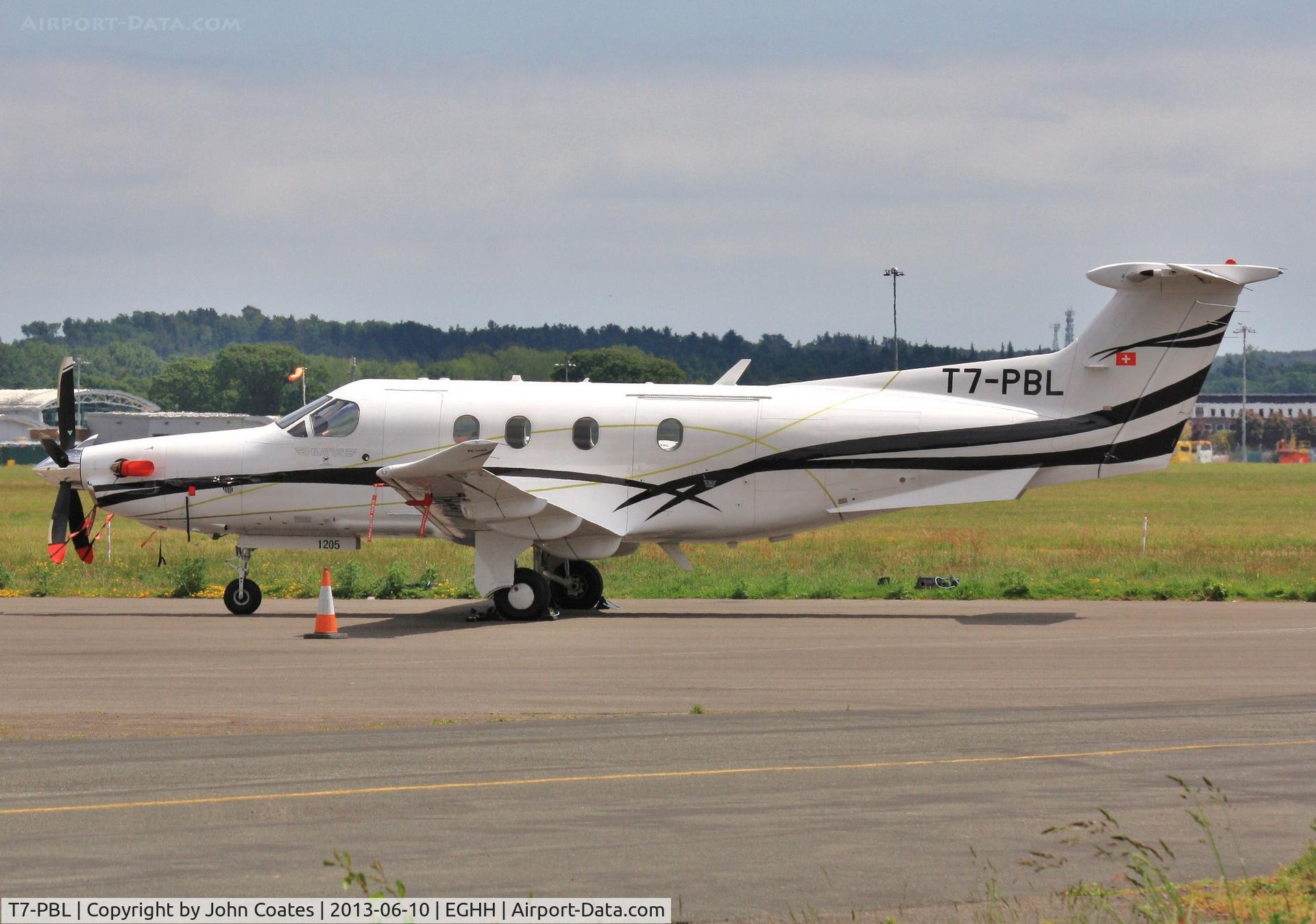 T7-PBL, 2010 Pilatus PC-12/47E C/N 1205, At Pilatus Centre, ex HB-FVR and HB-FQC