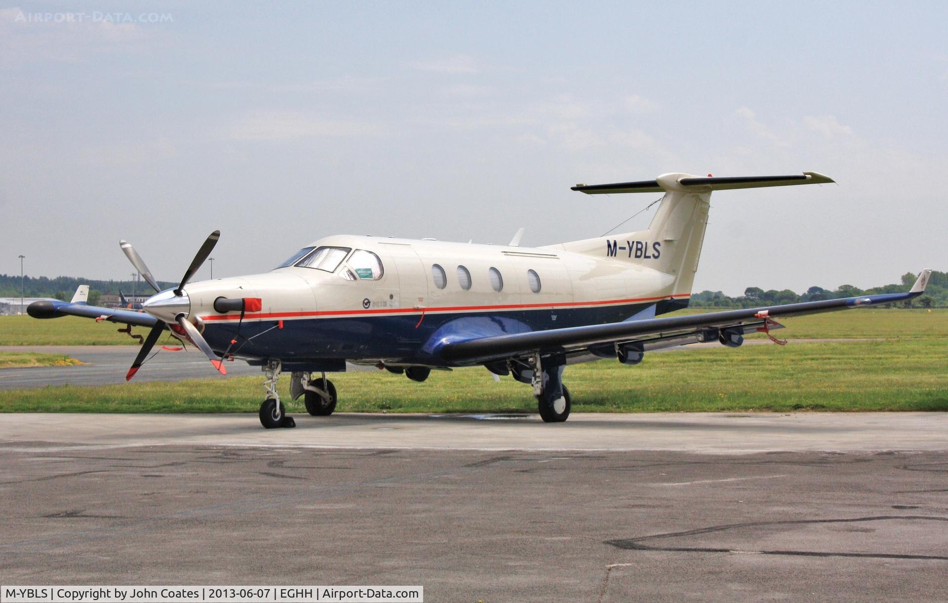 M-YBLS, 1997 Pilatus PC-12/45 C/N 176, At Pilatus centre