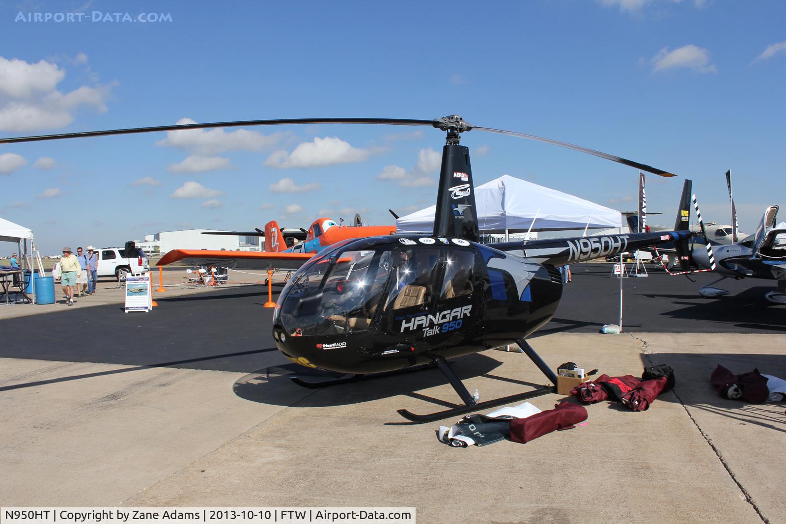 N950HT, 2006 Robinson R44 II C/N 11326, At AOPA Airportfest 2013 - Fort Worth, TX