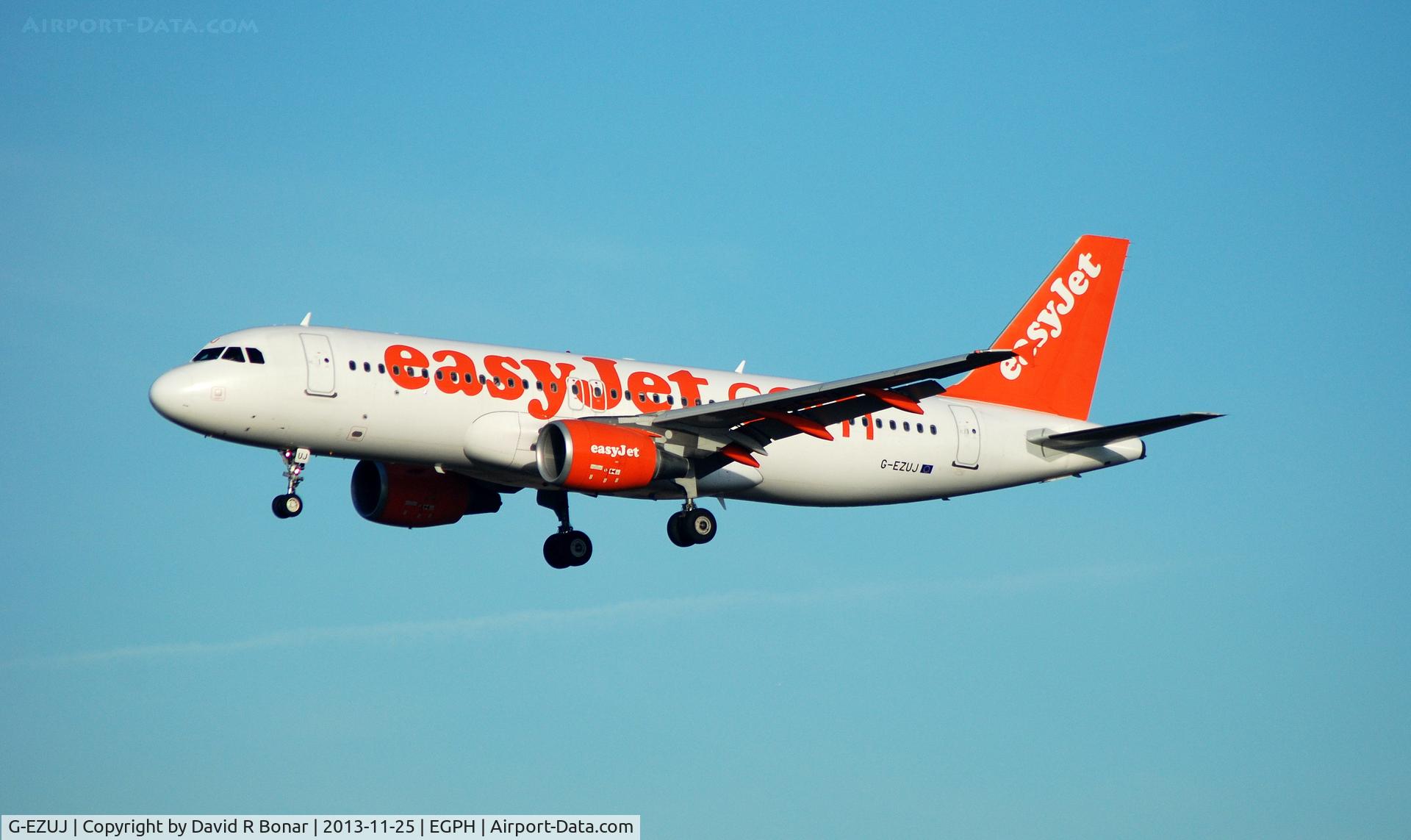G-EZUJ, 2011 Airbus A320-214 C/N 4740, Mid-morning arrival from Geneva