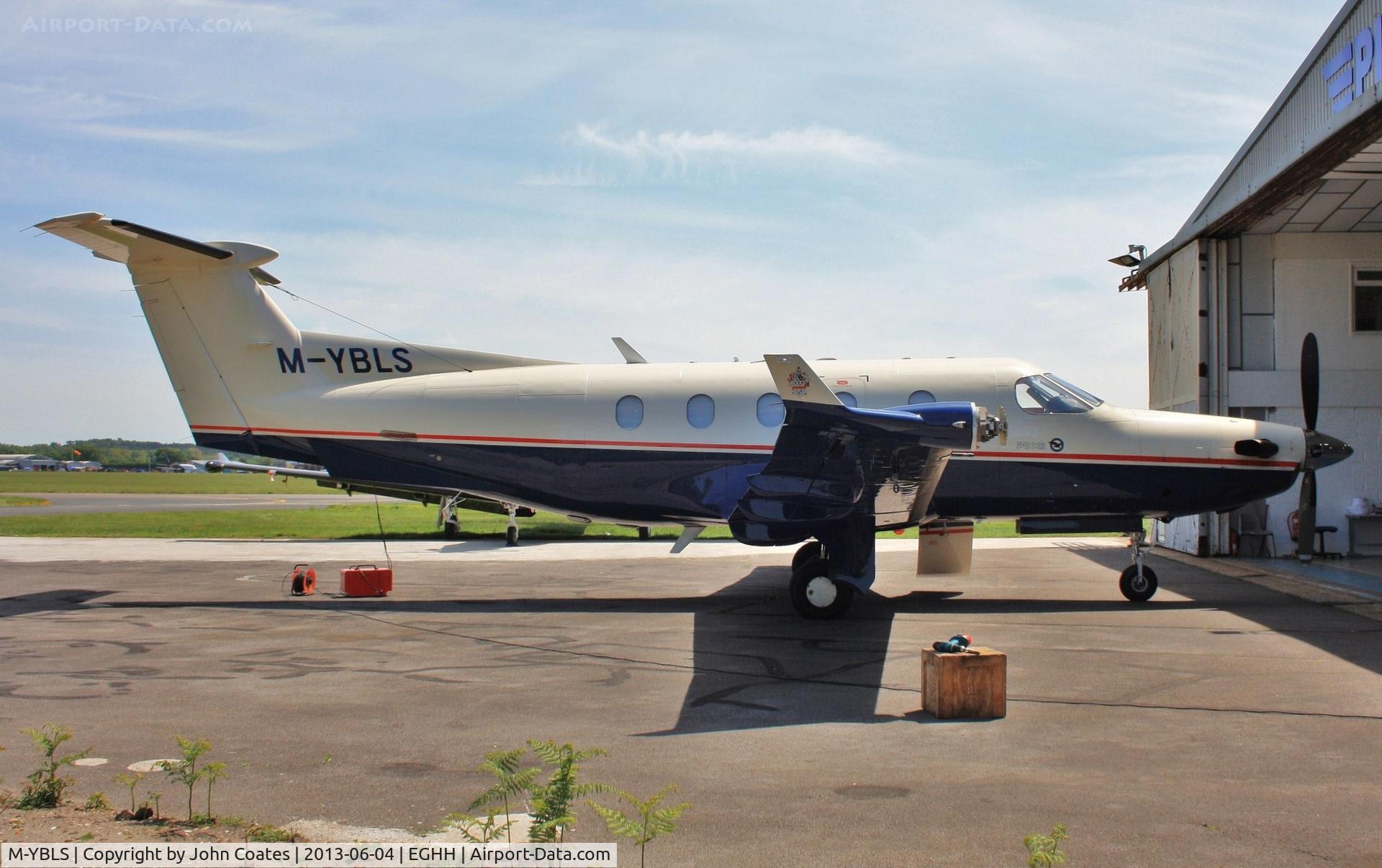 M-YBLS, 1997 Pilatus PC-12/45 C/N 176, At Pilatus Centre