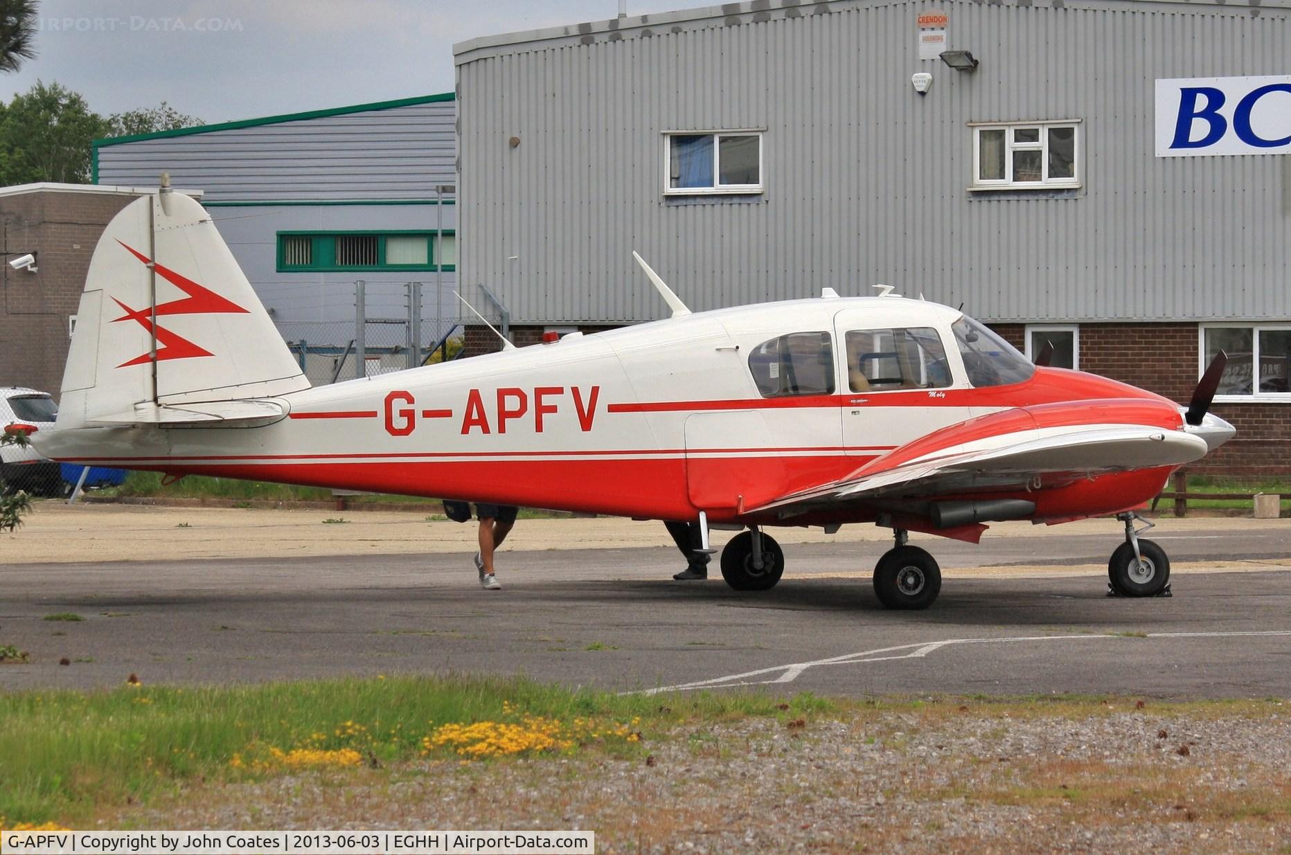 G-APFV, 1959 Piper PA-23-160 Apache C/N 23-1686, At BCFT