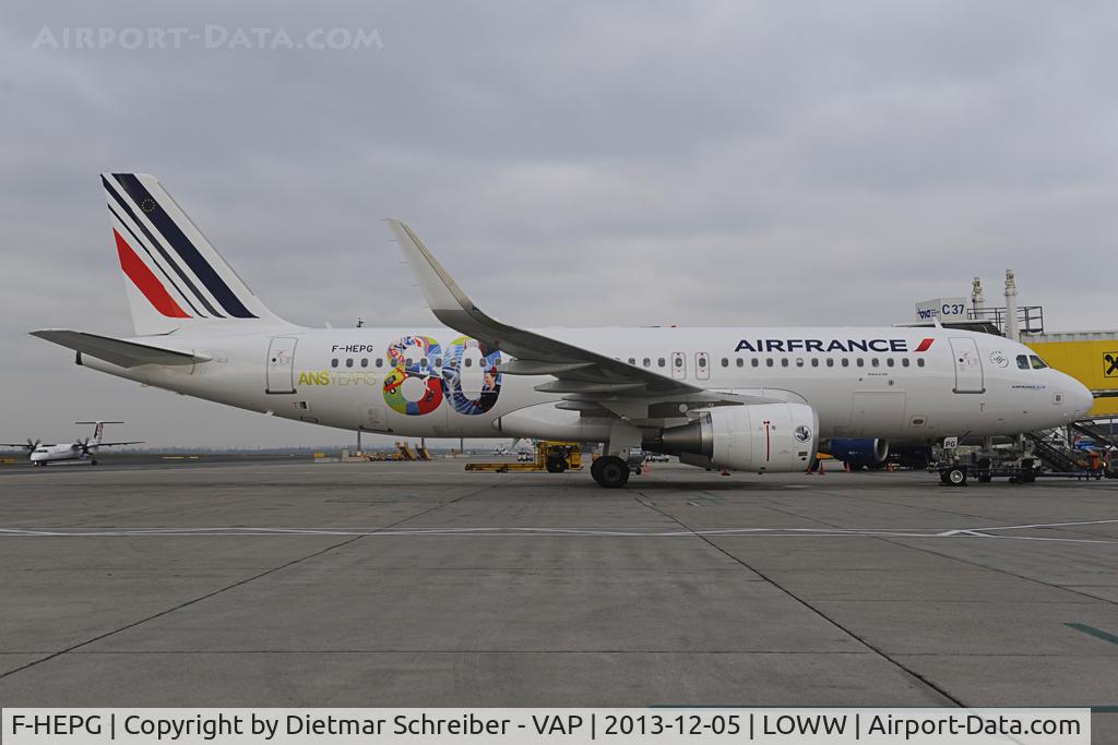 F-HEPG, 2013 Airbus A320-214 C/N 5802, Air France Airbus A320