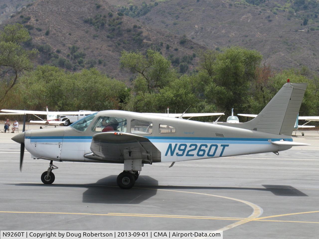 N9260T, 1985 Piper PA-28-161 Warrior II C/N 28-8616033, 1985 Piper PA-28-161 WARRIOR II, Lycoming O-320-D3G 160 Hp, taxi