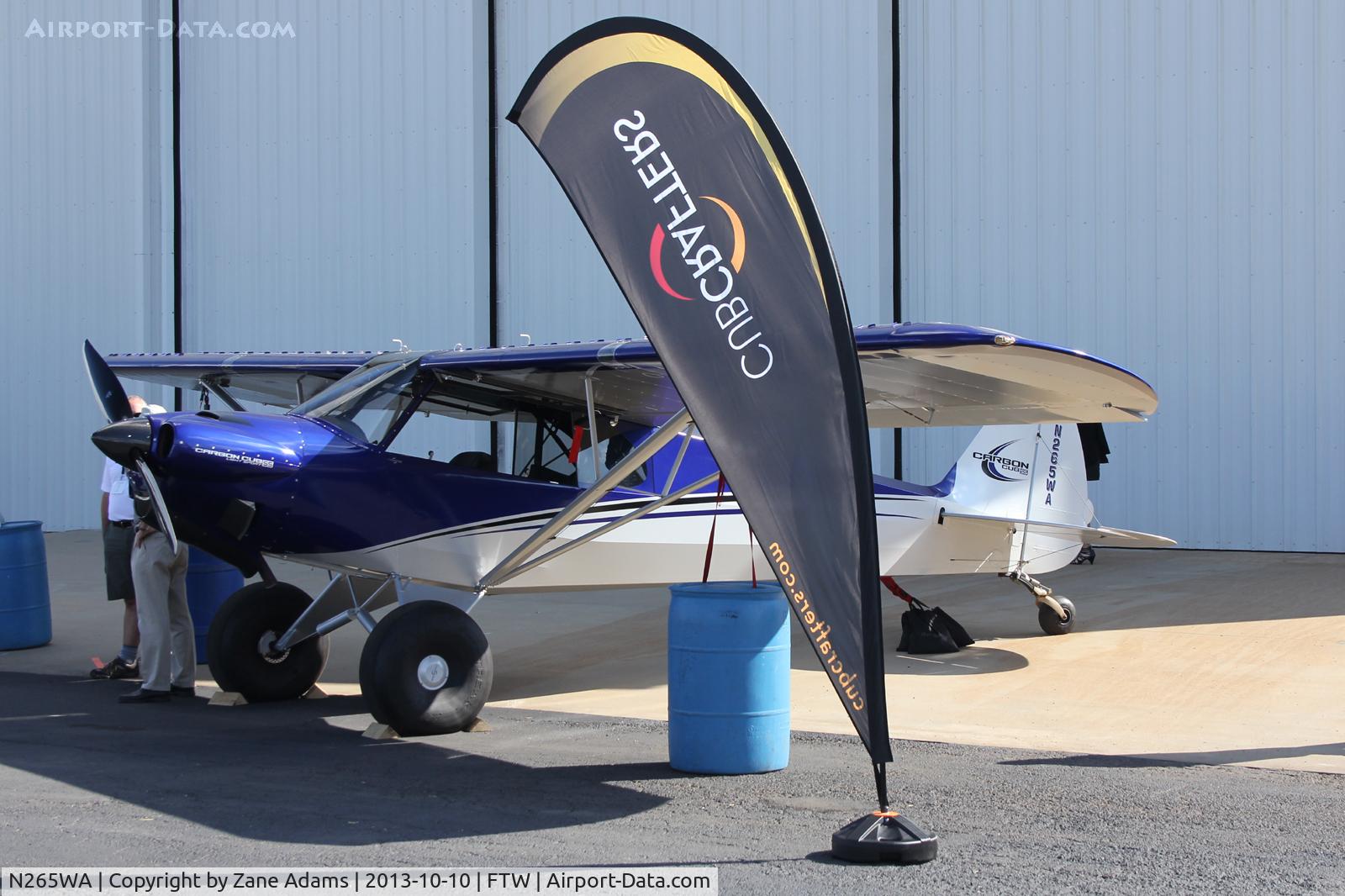 N265WA, 2013 Cub Crafters CC11-160 Carbon Cub SS C/N CC11-00265, At AOPA Airportfest 2013 - Fort Worth, TX