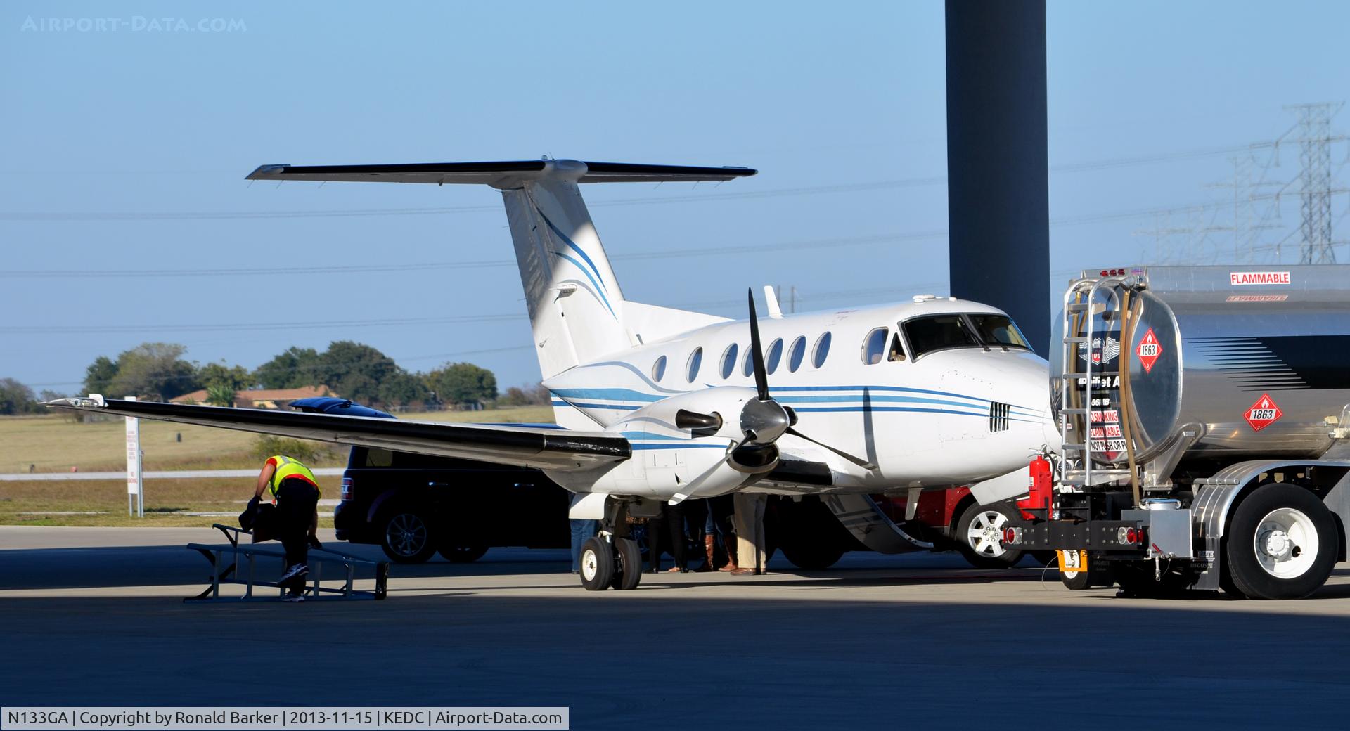 N133GA, 1989 Beech B200 King Air C/N BB-1321, Austin, TX