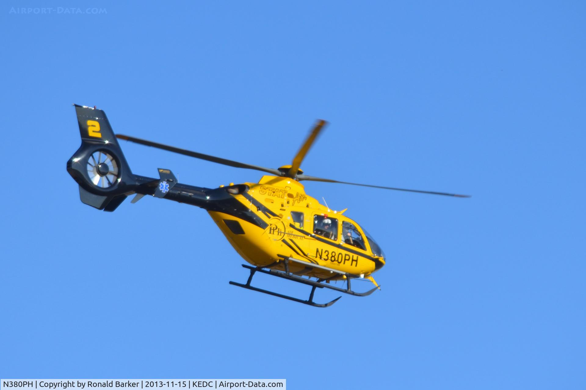 N380PH, 2007 Eurocopter EC-135P-2+ C/N 0593, Departure Austin, TX