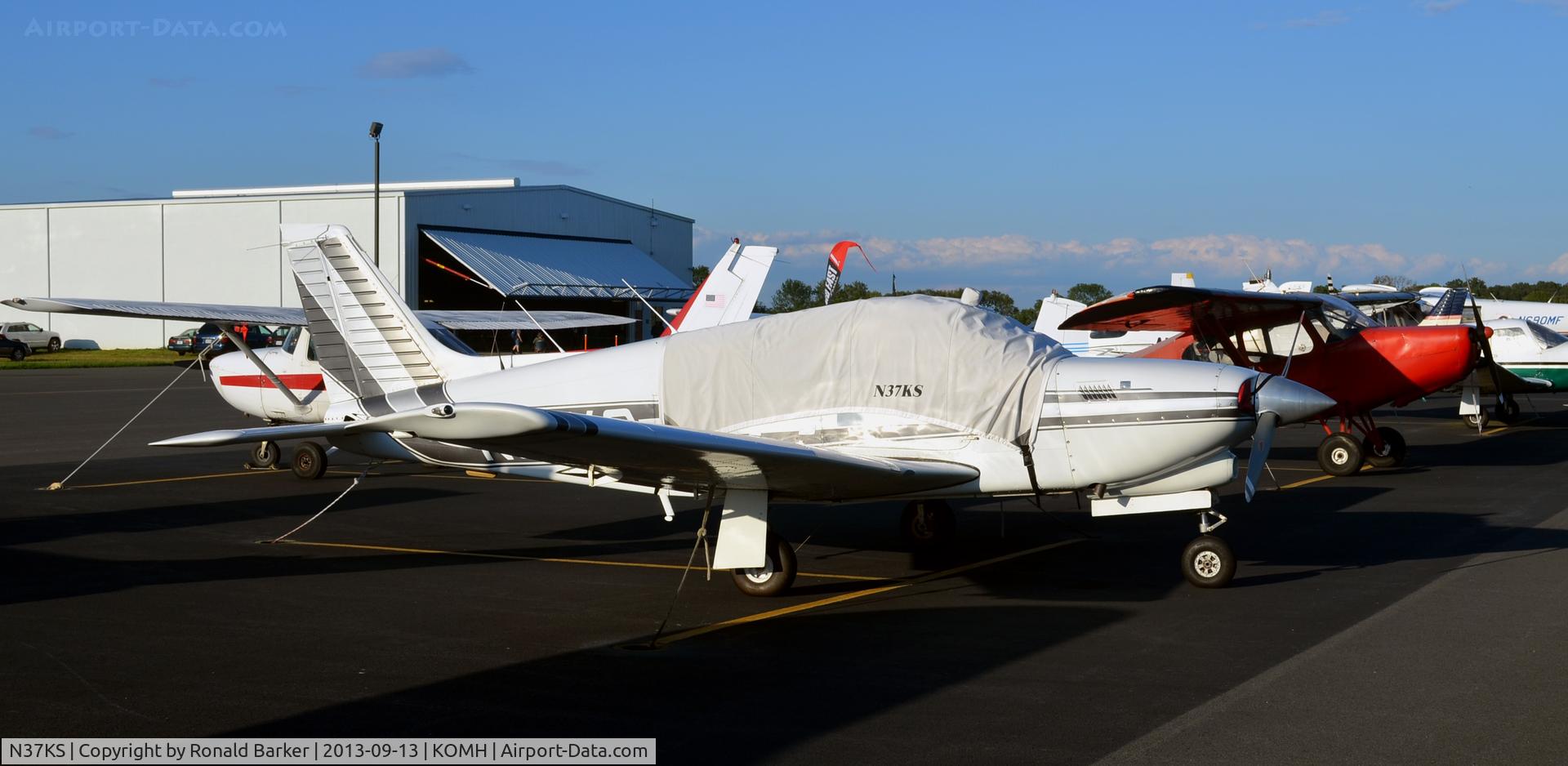 N37KS, 1977 Piper PA-28R-201T Cherokee Arrow III C/N 28R-7703257, Orange, VA