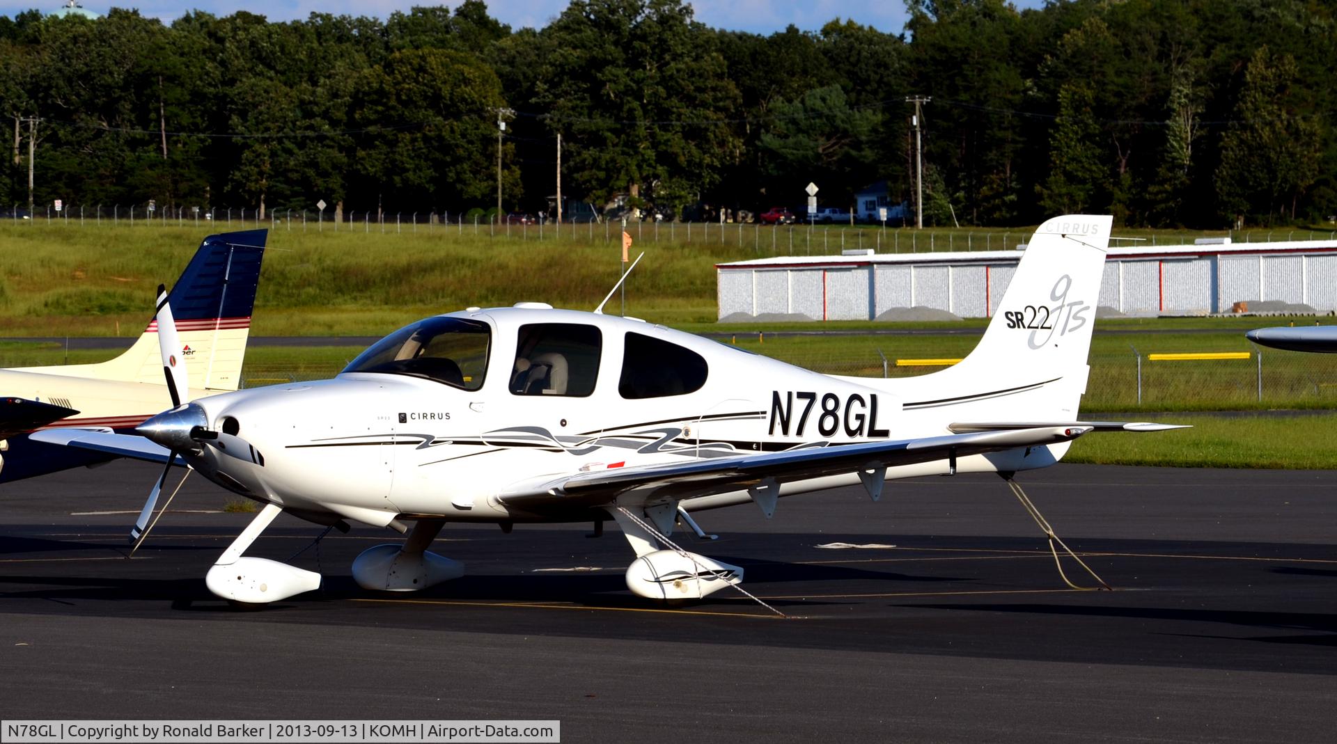 N78GL, 2007 Cirrus SR22 C/N 2333, Orange, VA