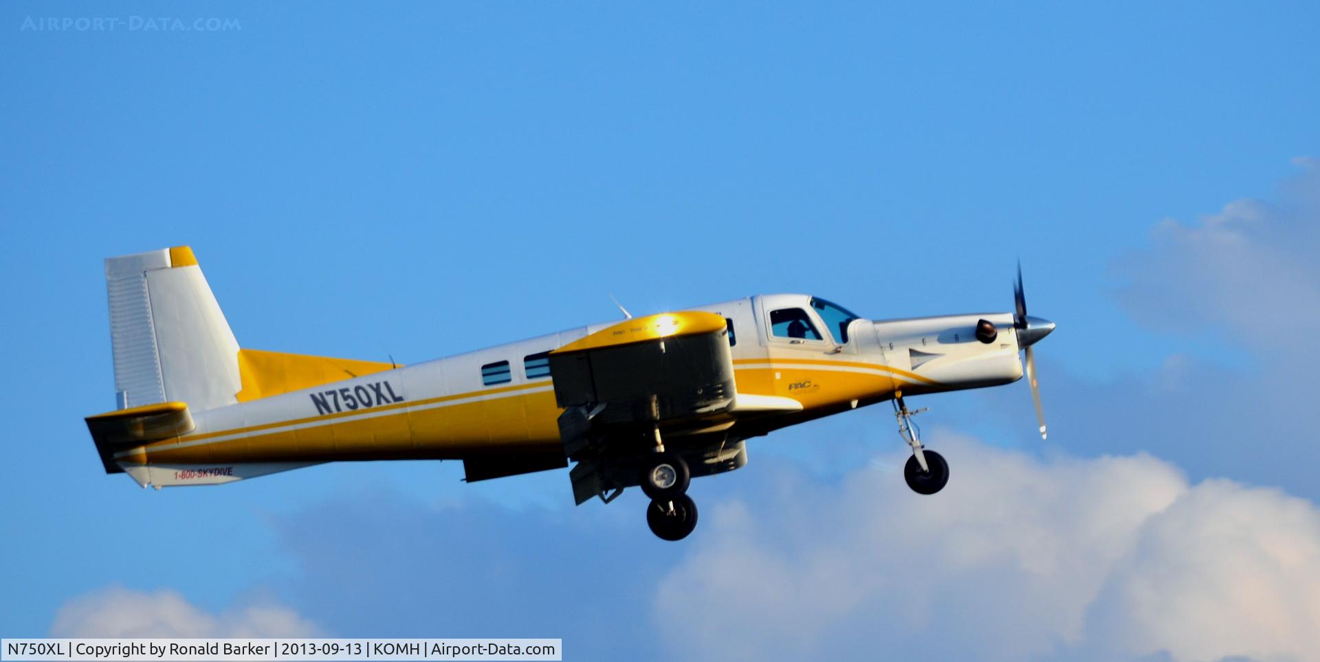 N750XL, 2004 Pacific Aerospace 750XL C/N 109, Takeoff Orange