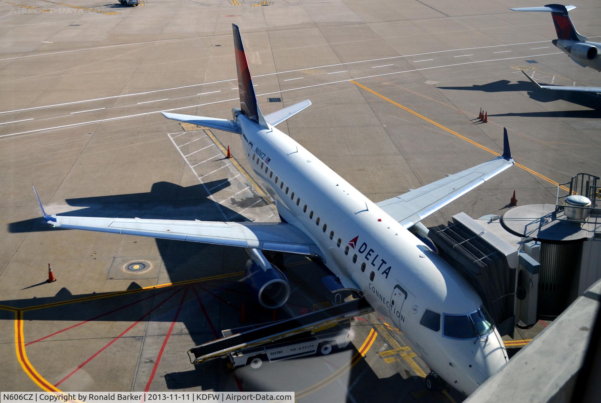 N606CZ, 2007 Embraer 175LR (ERJ-170-200LR) C/N 17000188, DFW, TX
