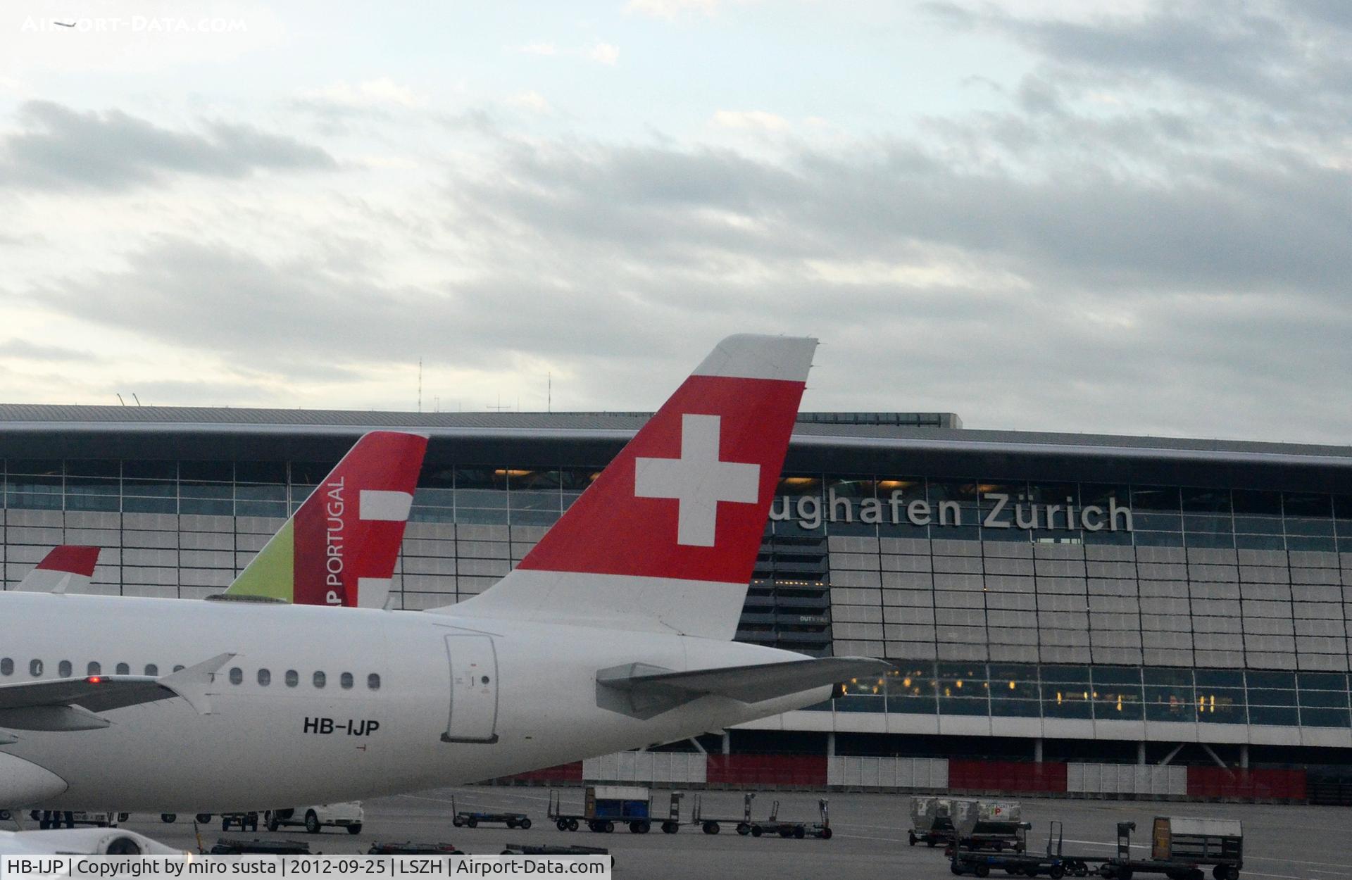 HB-IJP, 1997 Airbus A320-214 C/N 681, Swiss International Airlines Airbus A320 at Zurich-Kloten International Airport.