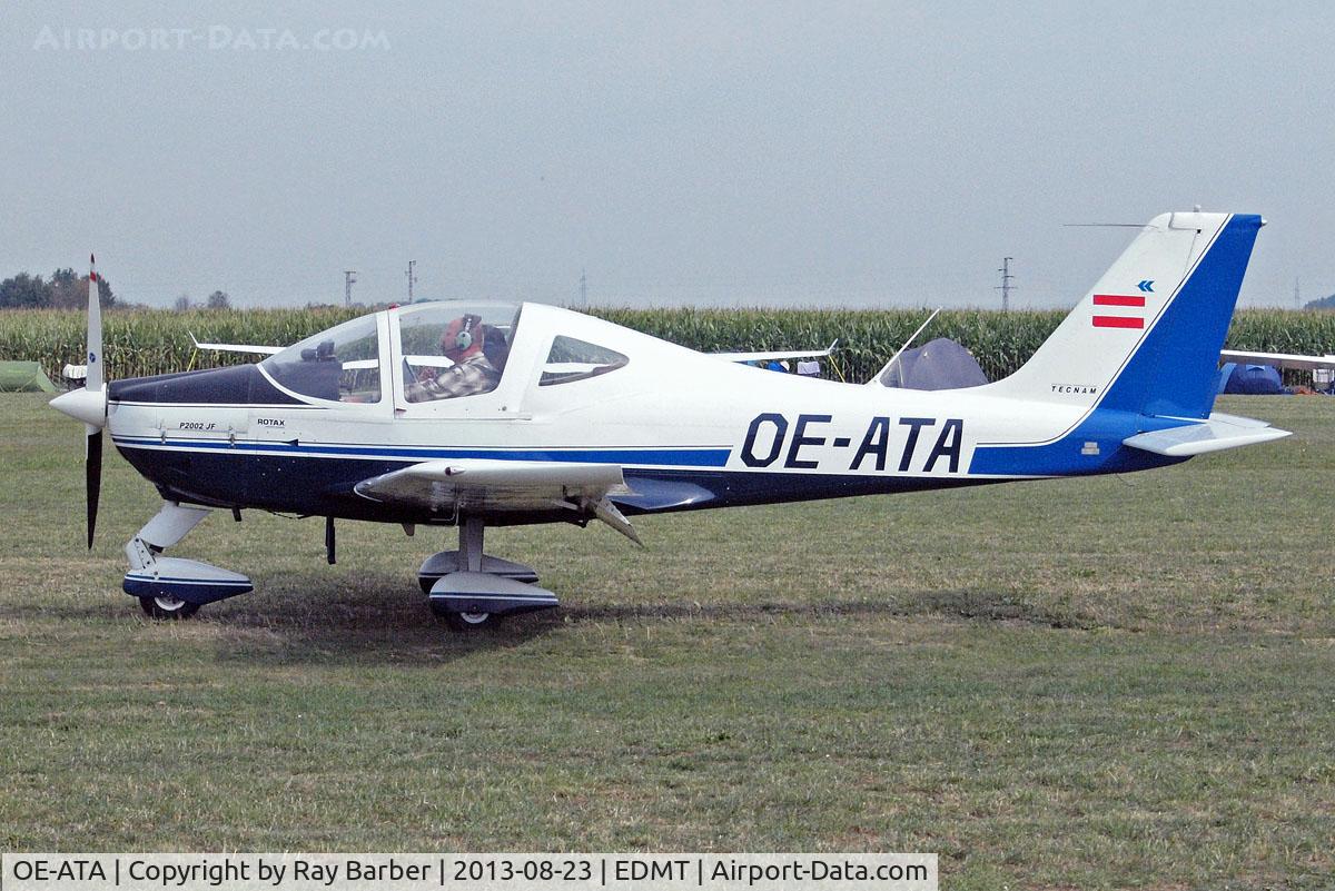 OE-ATA, 2005 Tecnam P-2002JF Sierra C/N 16, Tecnam P.2002 Sierra JF [016] Tannheim~D 23/08/2013
