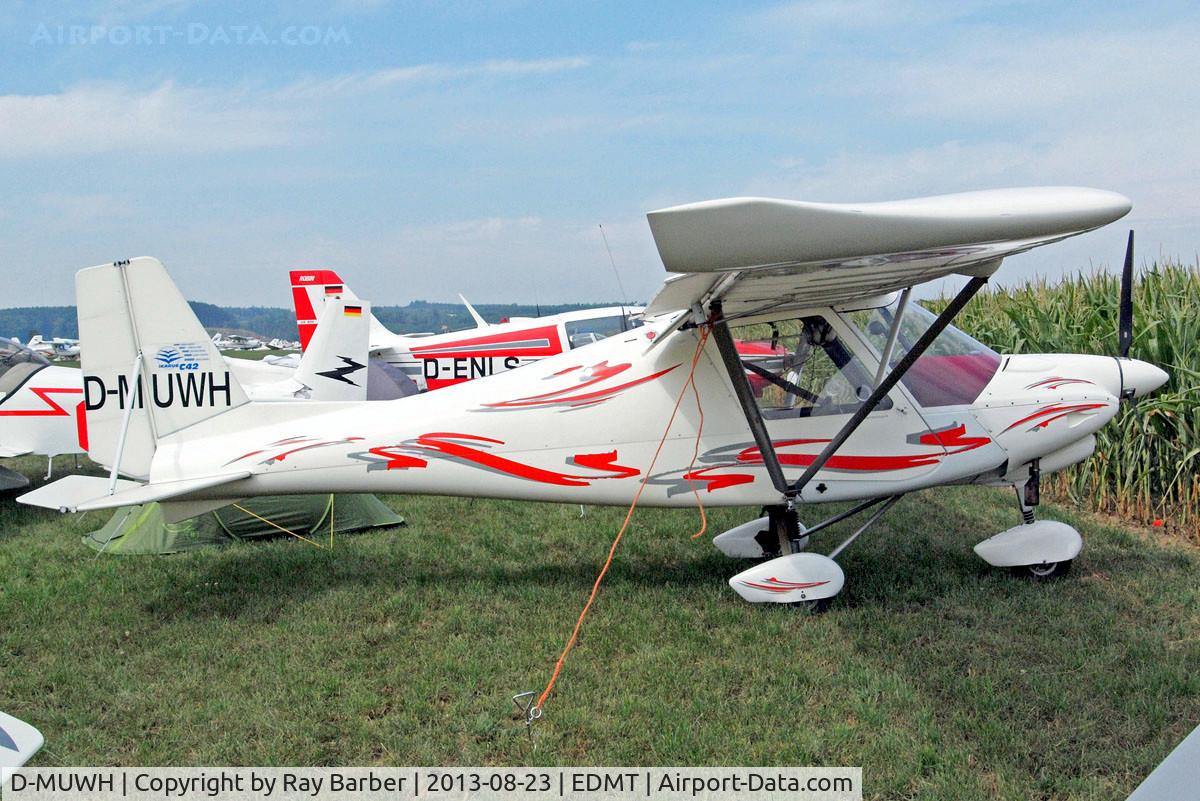 D-MUWH, 2001 Comco Ikarus C42 C/N 0104-6336, Comco Ikarus C-42 Cyclone [0104-6336] Tannheim~D 23/08/2013