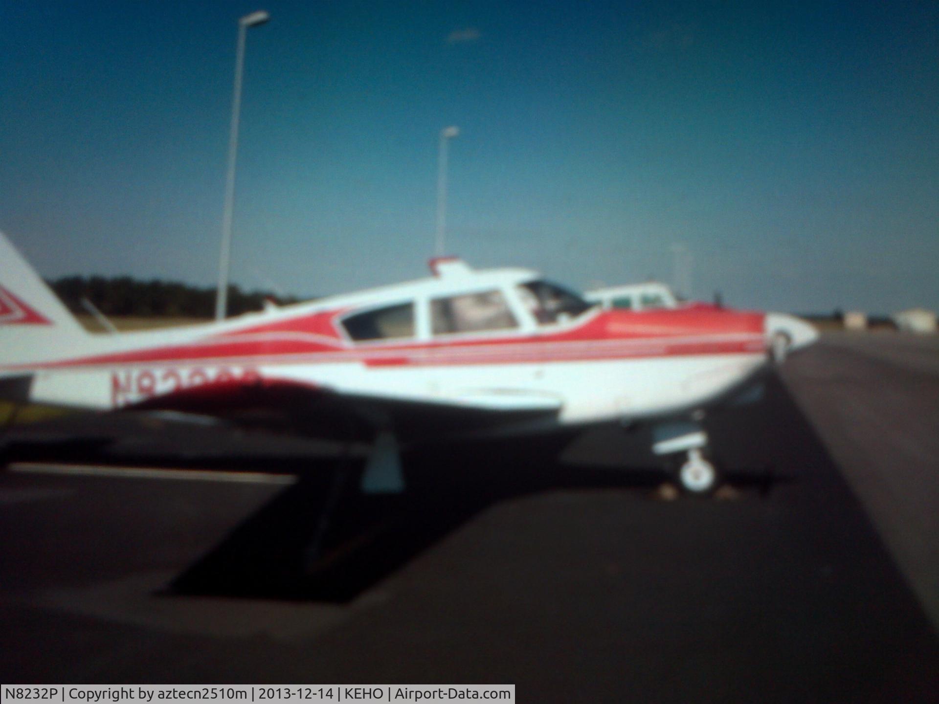 N8232P, 1963 Piper PA-24-250 Comanche C/N 24-3485, On the tarmac at Shelby.
