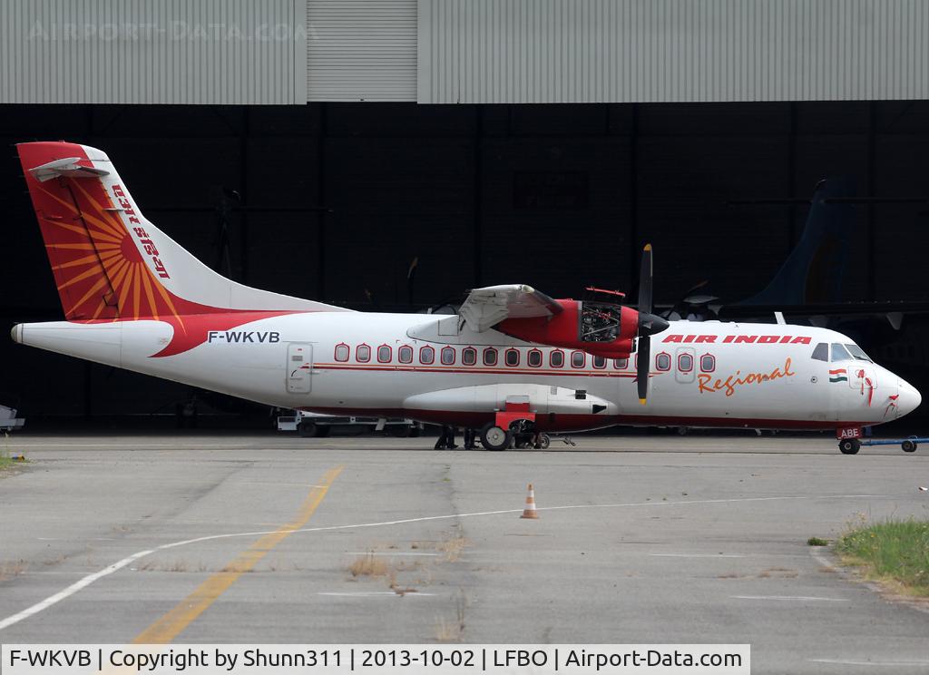 F-WKVB, 1992 ATR 42-320 C/N 333, Stored at Latecoere Aeroservices Facility... Ex. VT-ABE