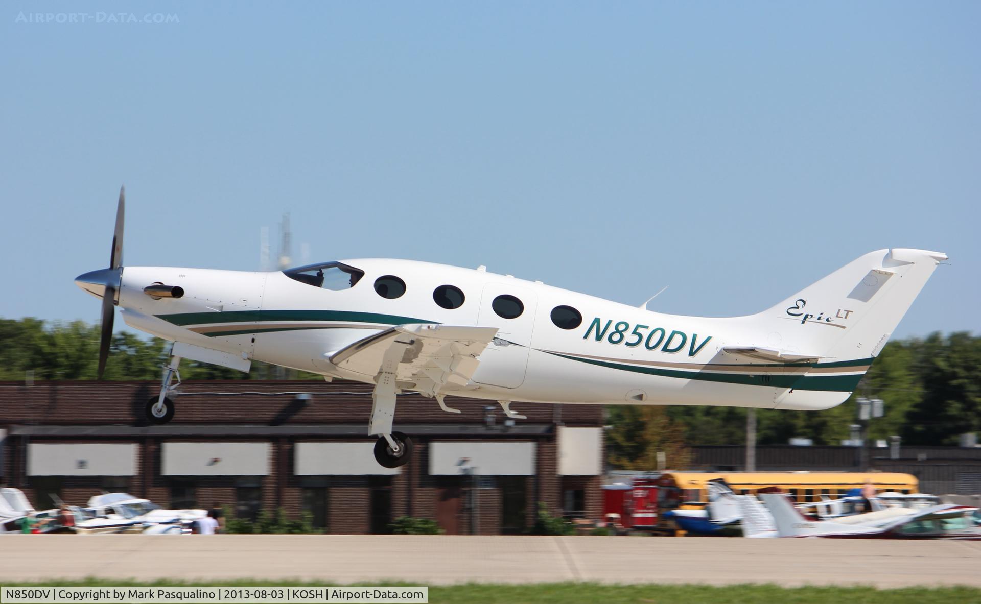 N850DV, 2011 AIR Epic LT C/N 031, Air Epic LT