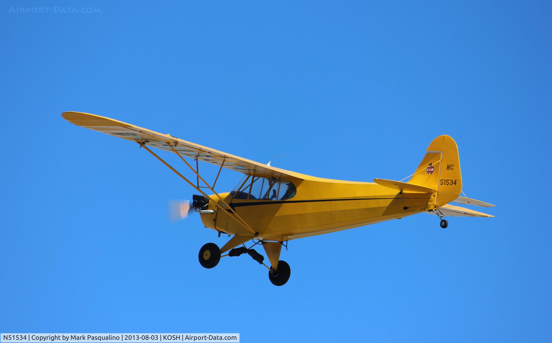 N51534, 1943 Piper J3C-65 Cub C/N 10455, Piper J3C-65
