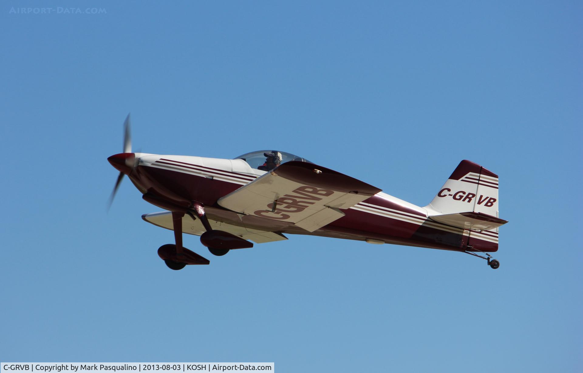 C-GRVB, 1999 Vans RV-6 C/N 21189, Vans RV-6
